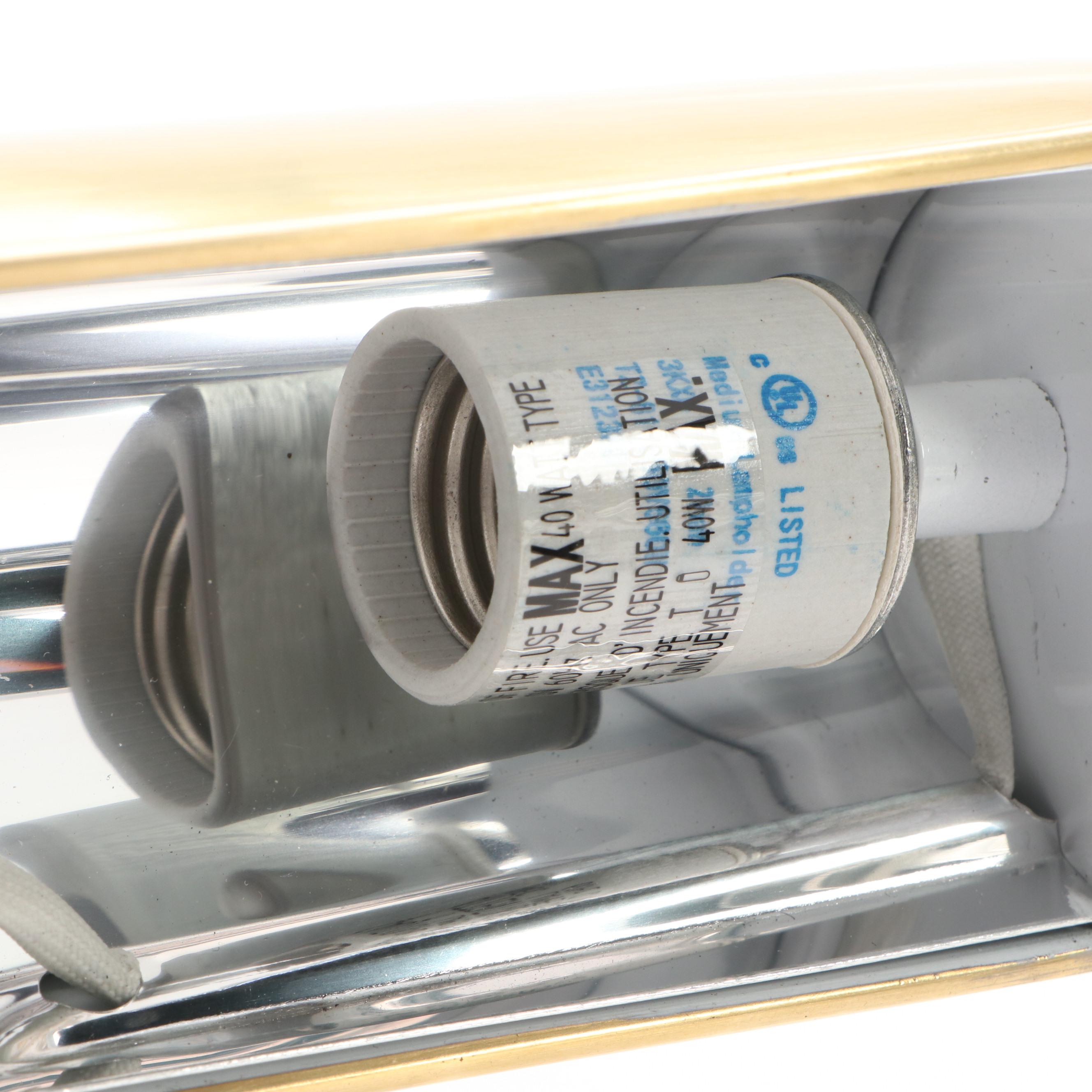 Visual Comfort and Co. "Dean" Brass Wall Mount Picture Light, 21st C.