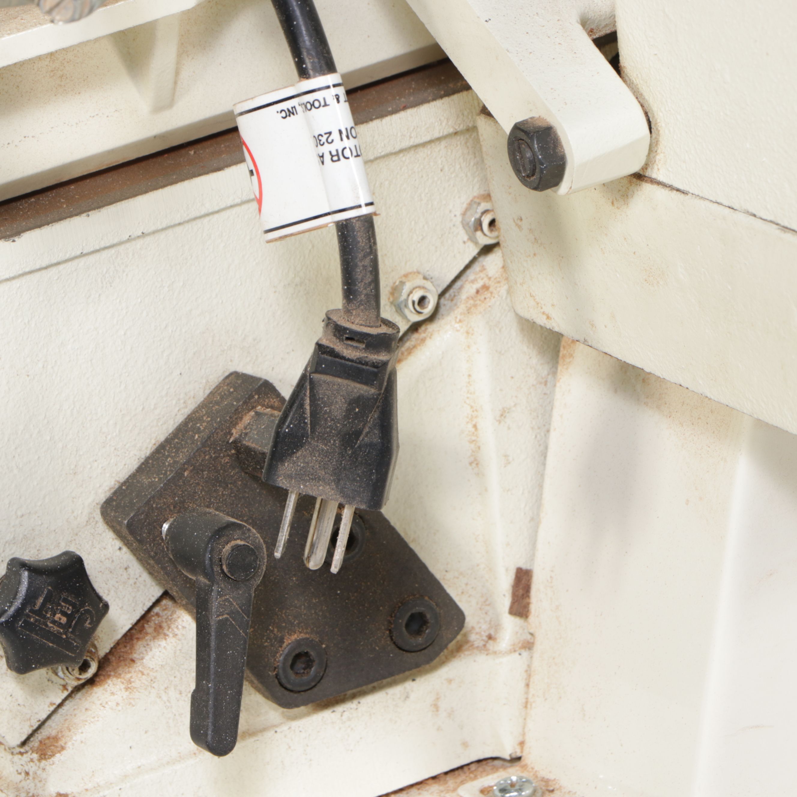 JET Long Bed 6" Woodworking Jointer with Hose for Dust Collector