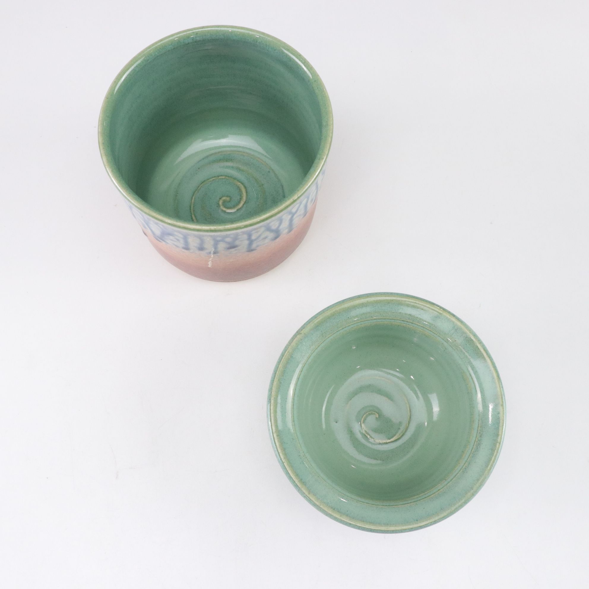 Hand-Crafted Drip Glaze Wax Warmer, Bud Vase & Tray