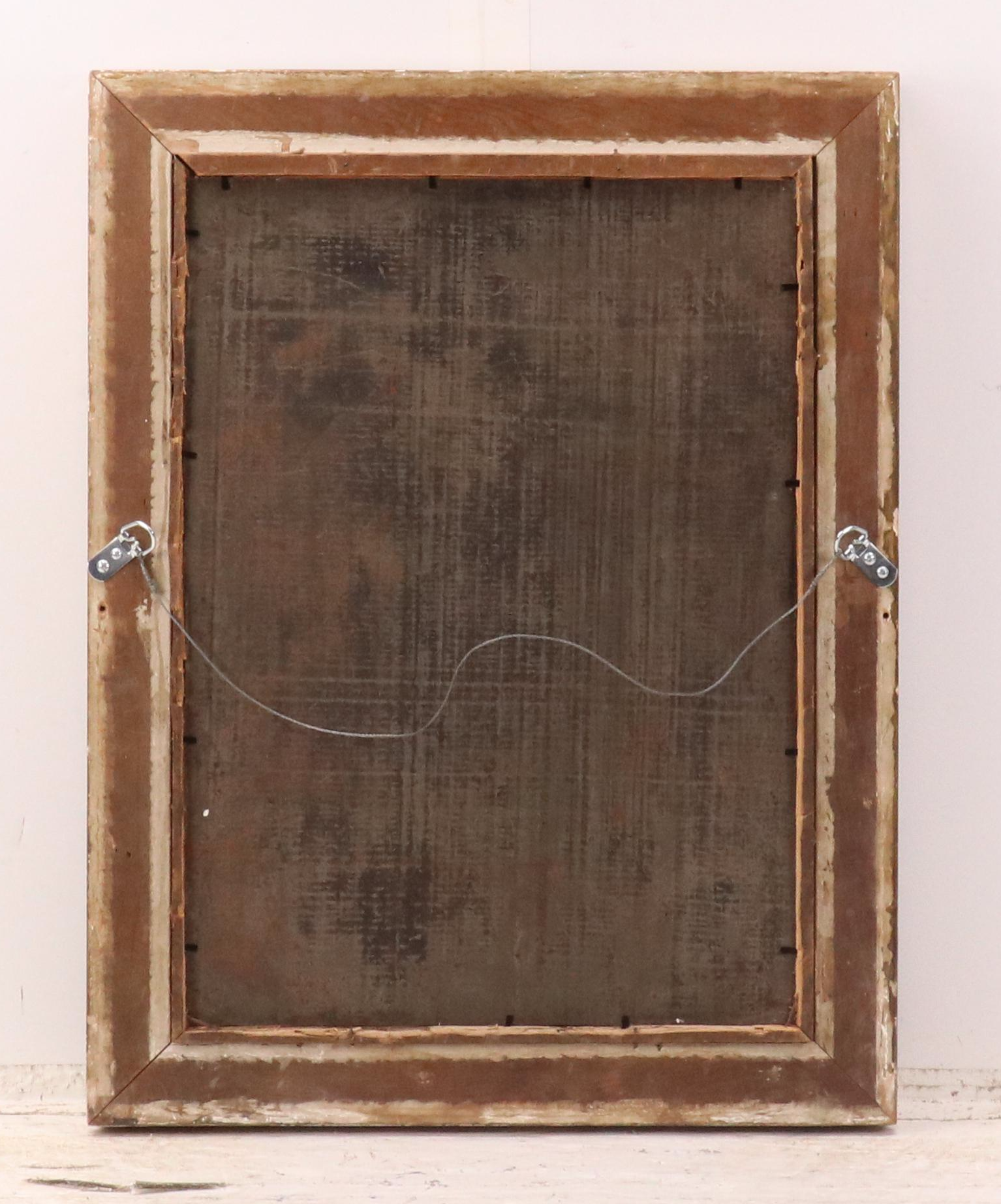 Oil Painting of Hunting Dog Scene, Mid–Late 20th Century