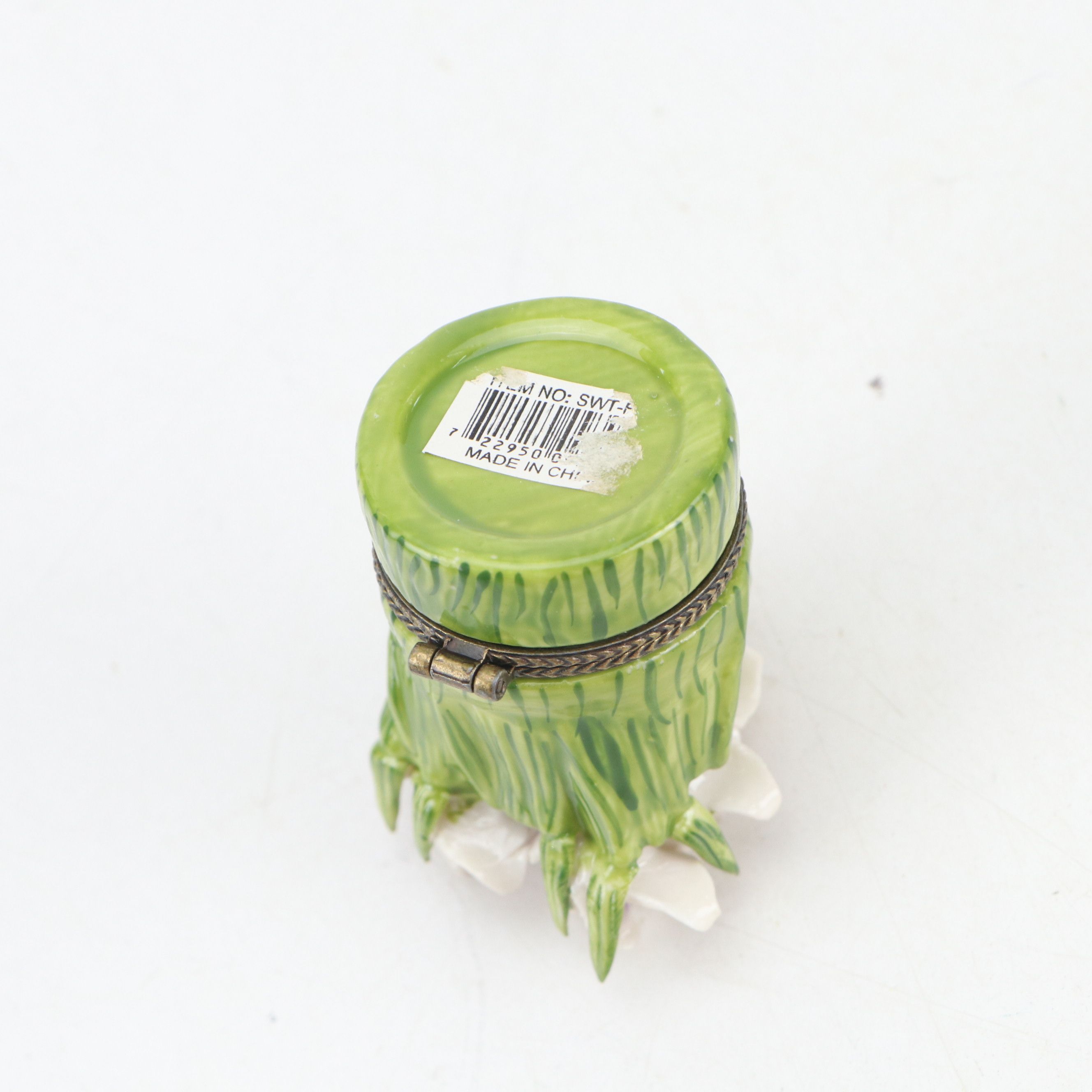 Herend Porcelain Butterfly Bud Vase with Boxes