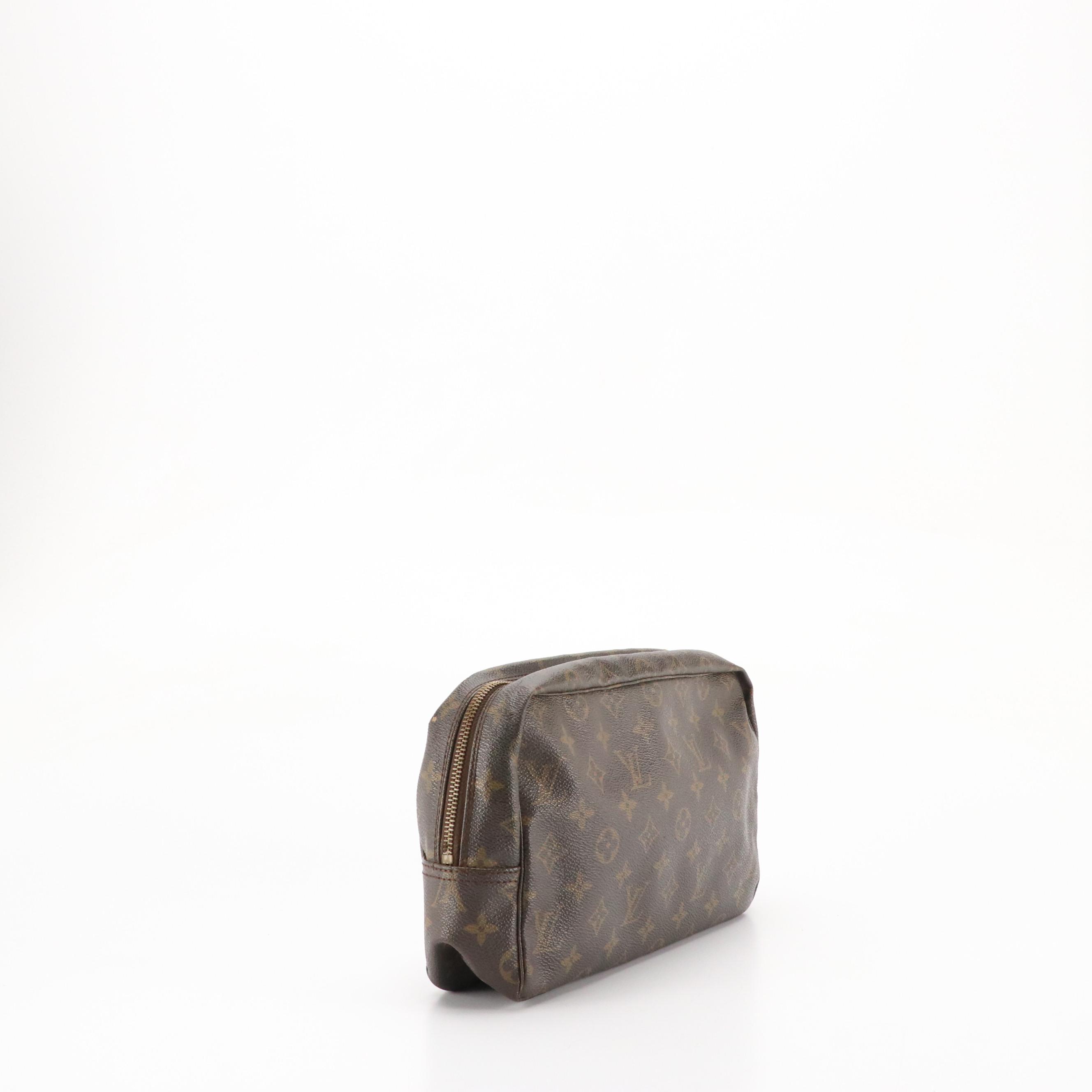 Louis Vuitton Trousse Toilette 28 Pouch in Monogram Coated Canvas