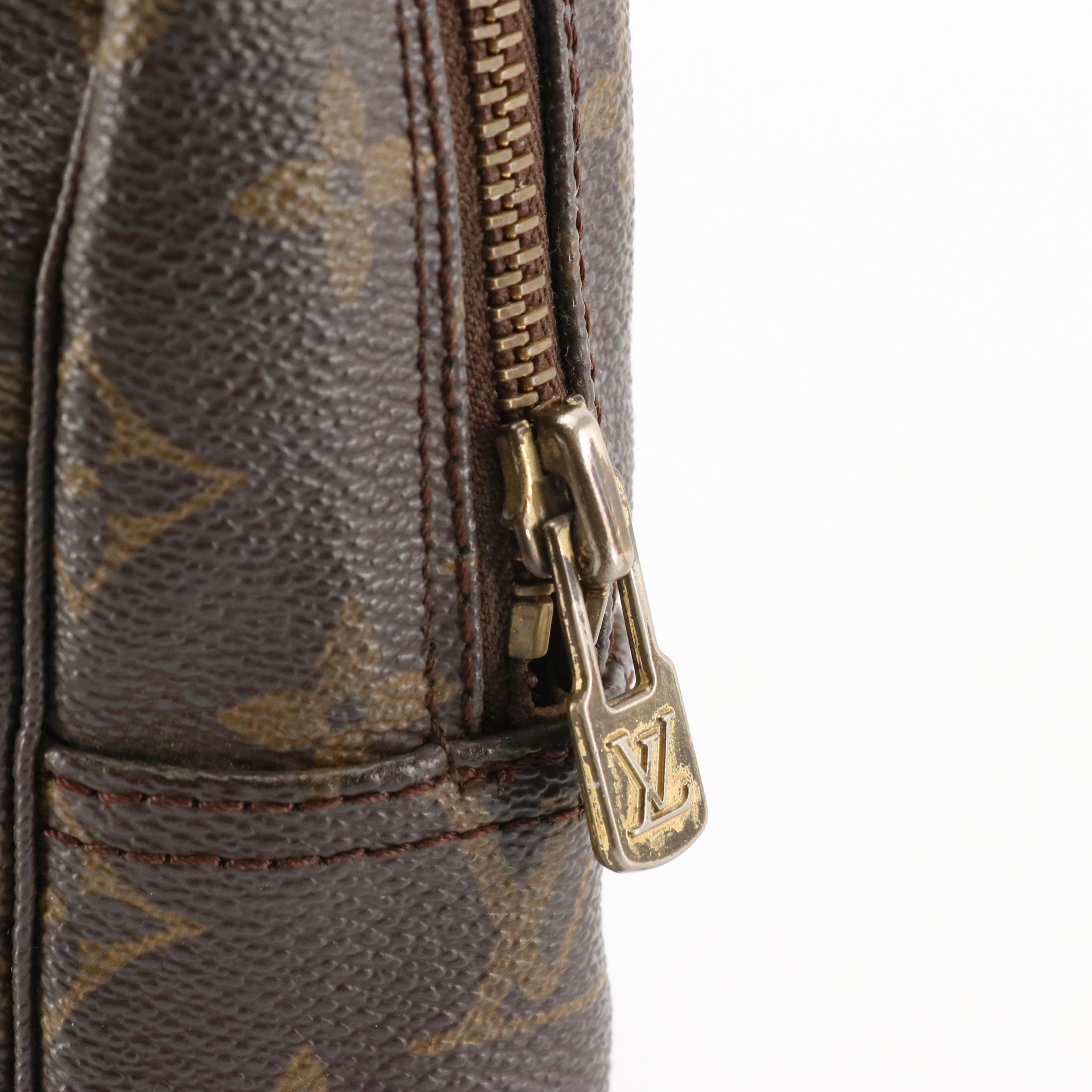 Louis Vuitton Trousse Toilette 28 Pouch in Monogram Coated Canvas