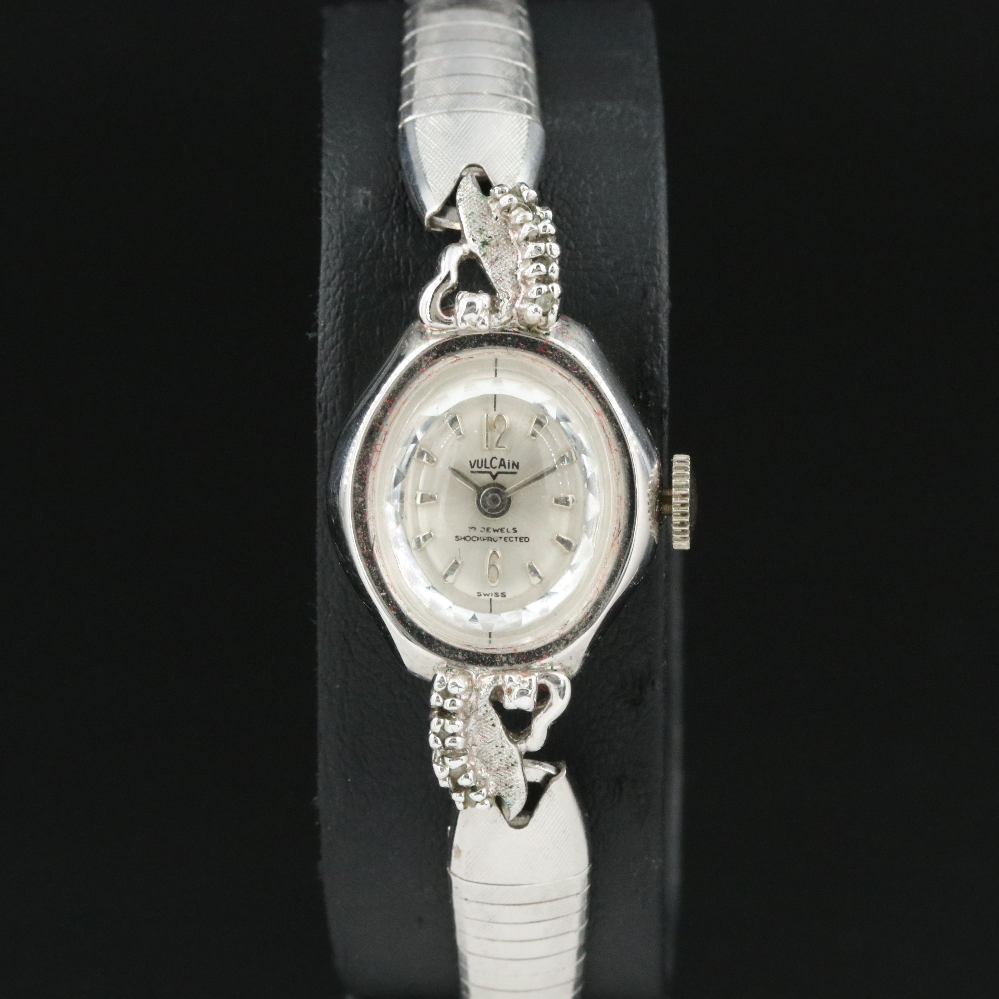 Vulcain Silver Dial 17mm Vintage Mechanical Watch