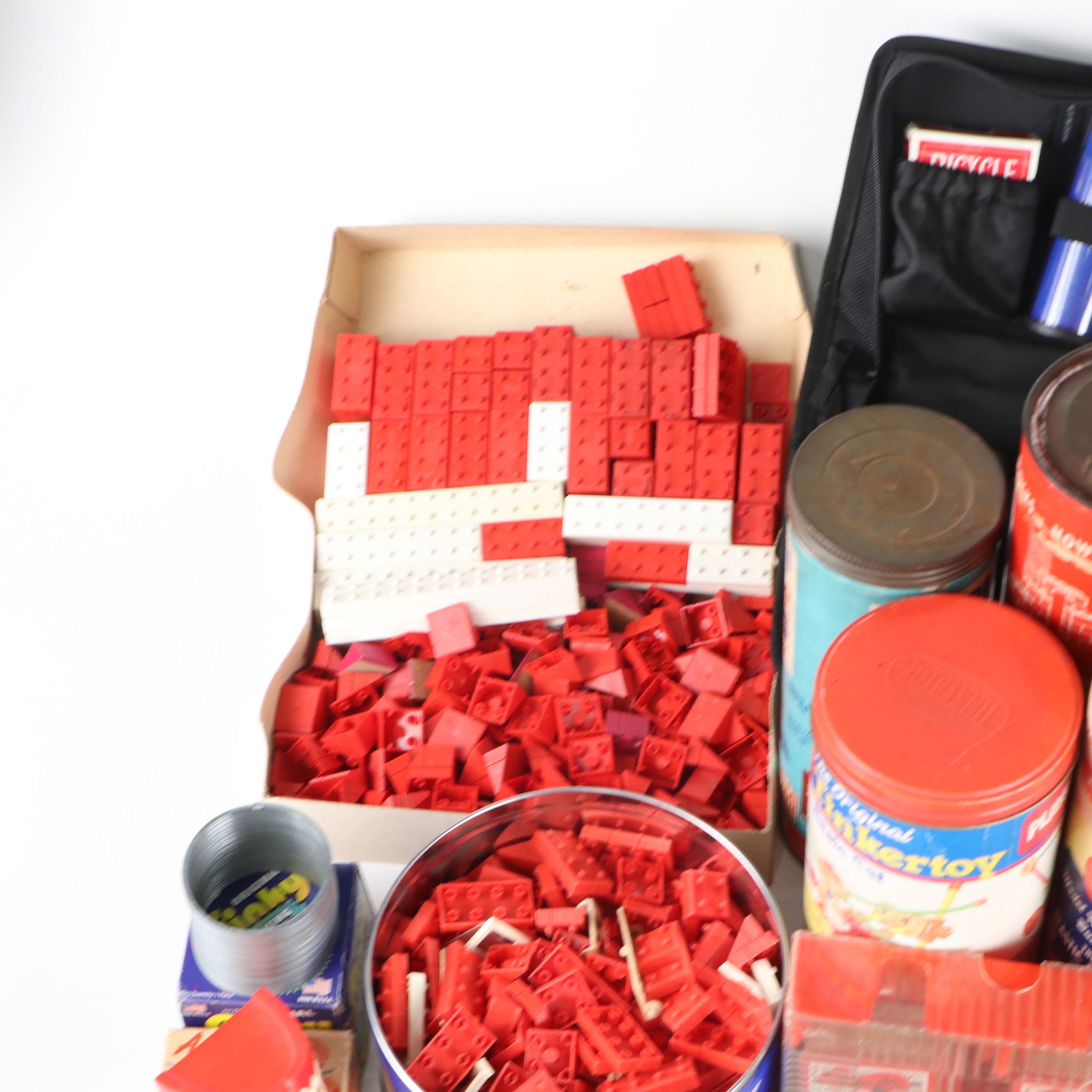 Elgo American Bricks,  Cards, Poker Chips with Other Toys and Games