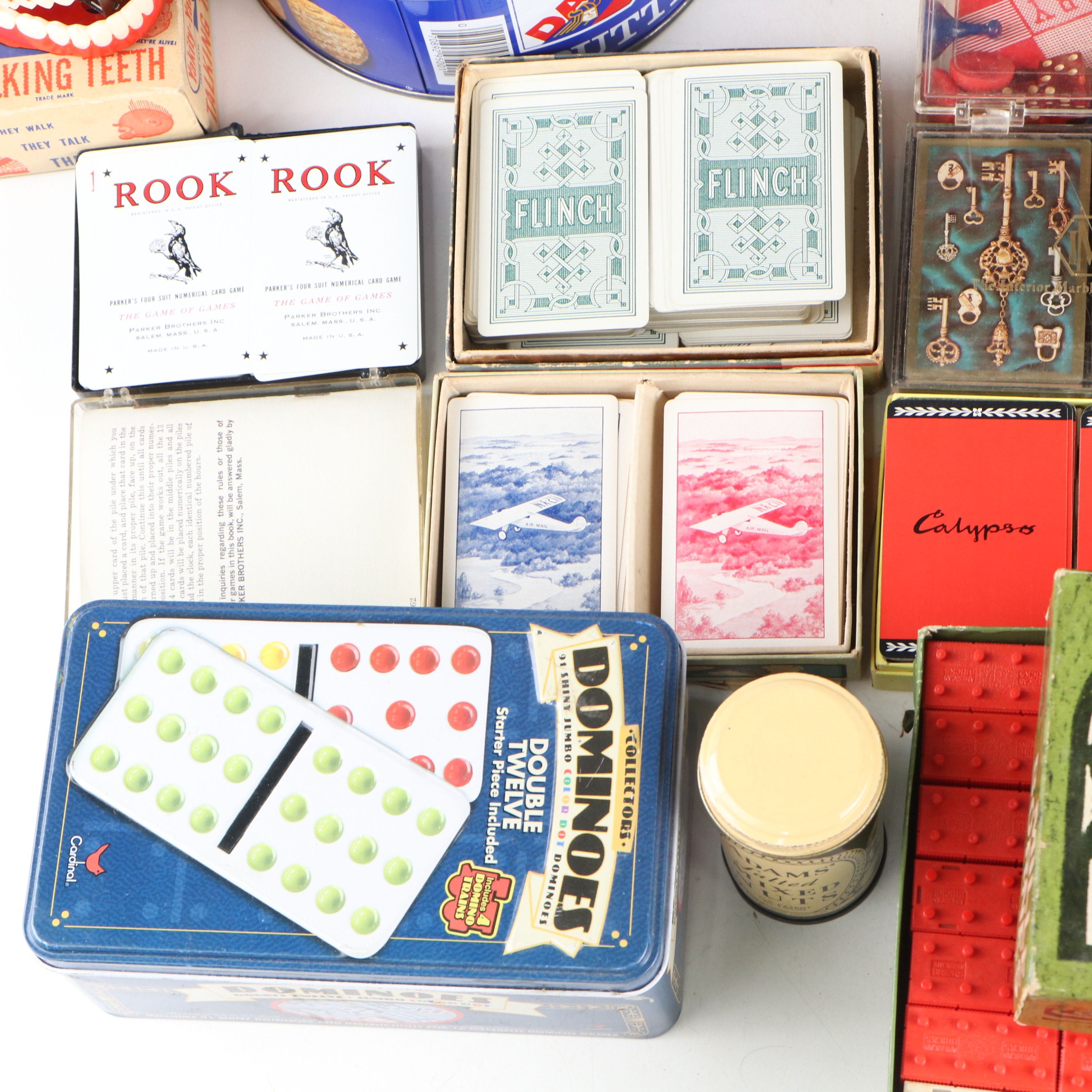 Elgo American Bricks,  Cards, Poker Chips with Other Toys and Games