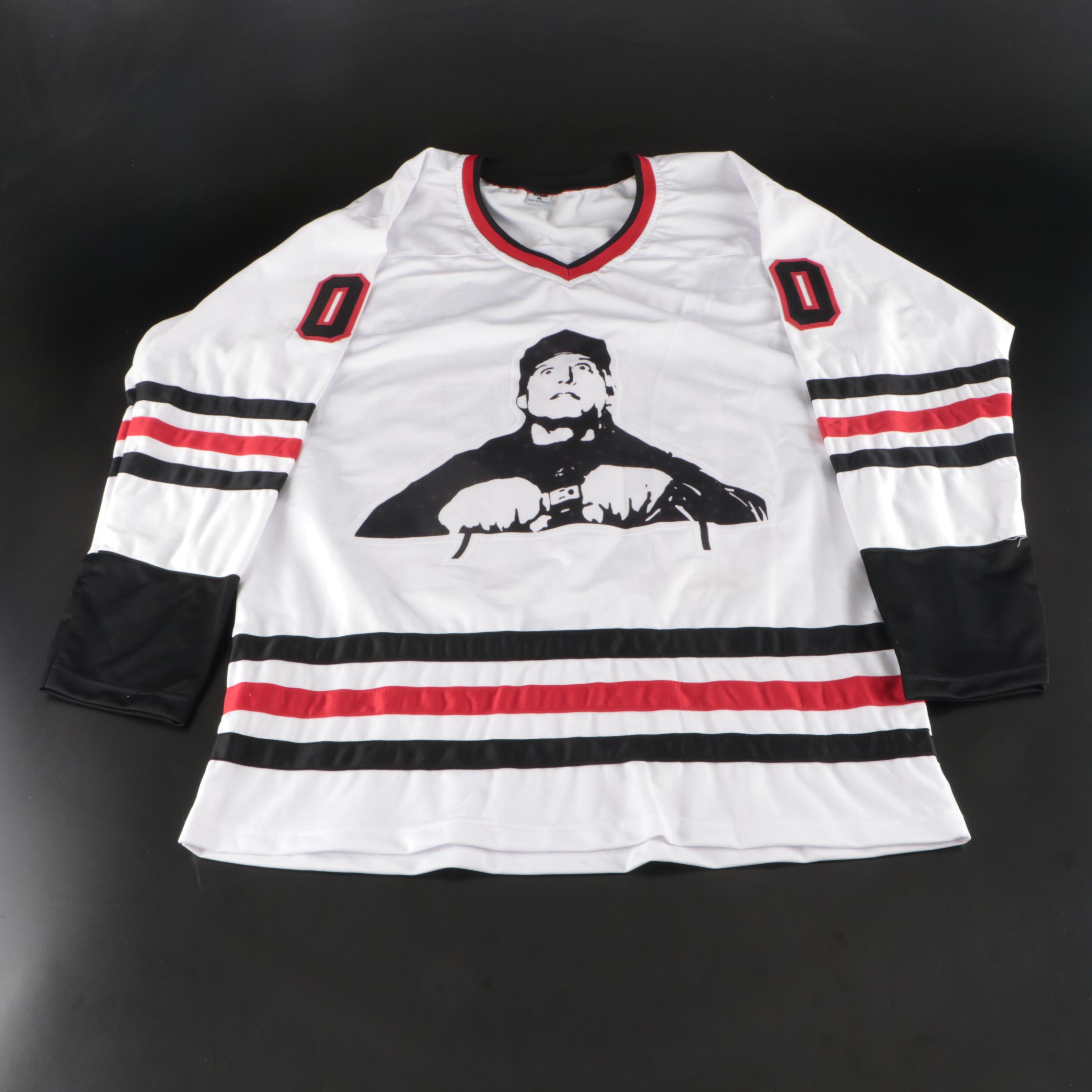 Chevy Chase Signed "Christmas Vacation: Clark Griswold" Hockey Jersey, Beckett