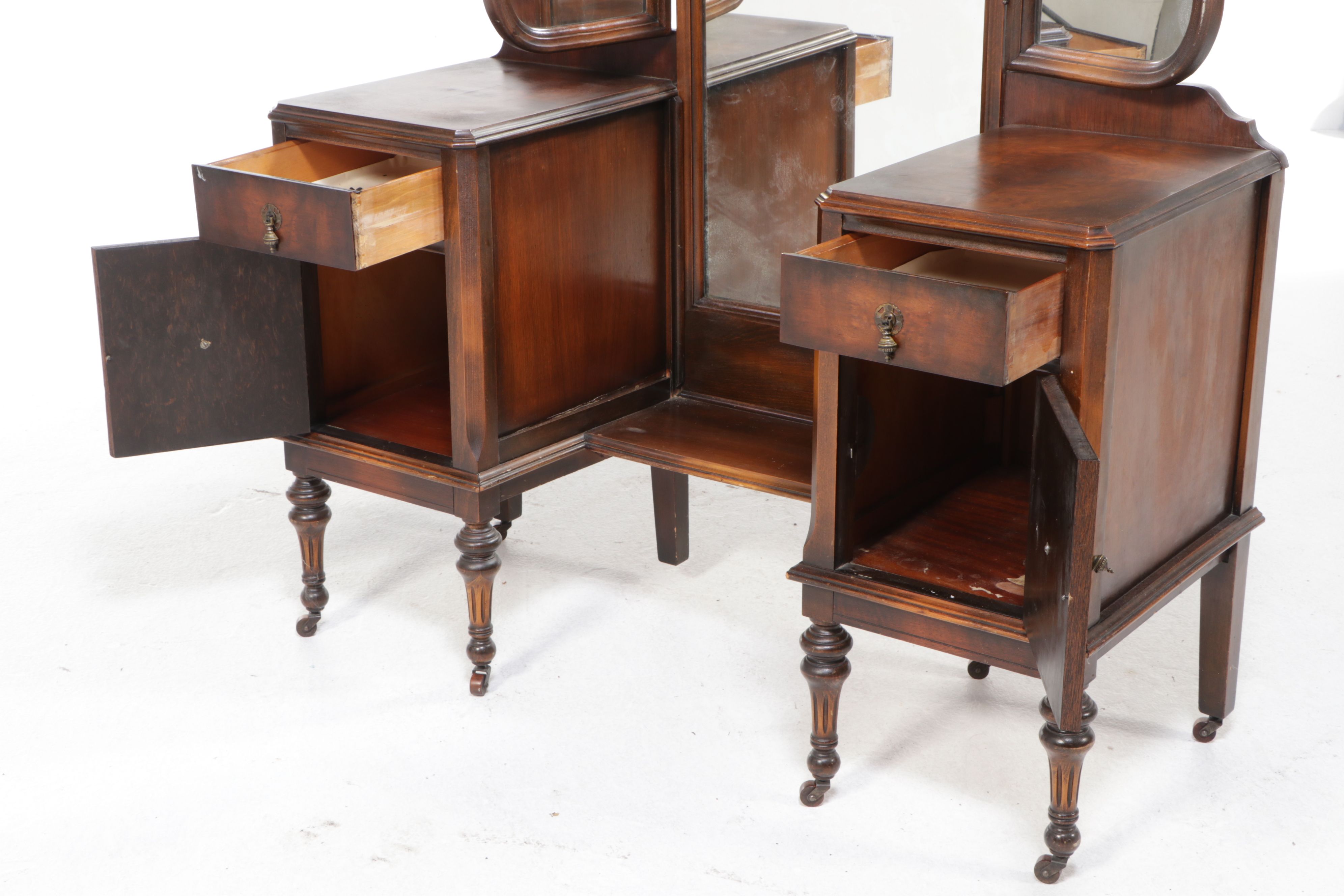 The Tennenbaum Company Edwardian Style Vanity and Stool