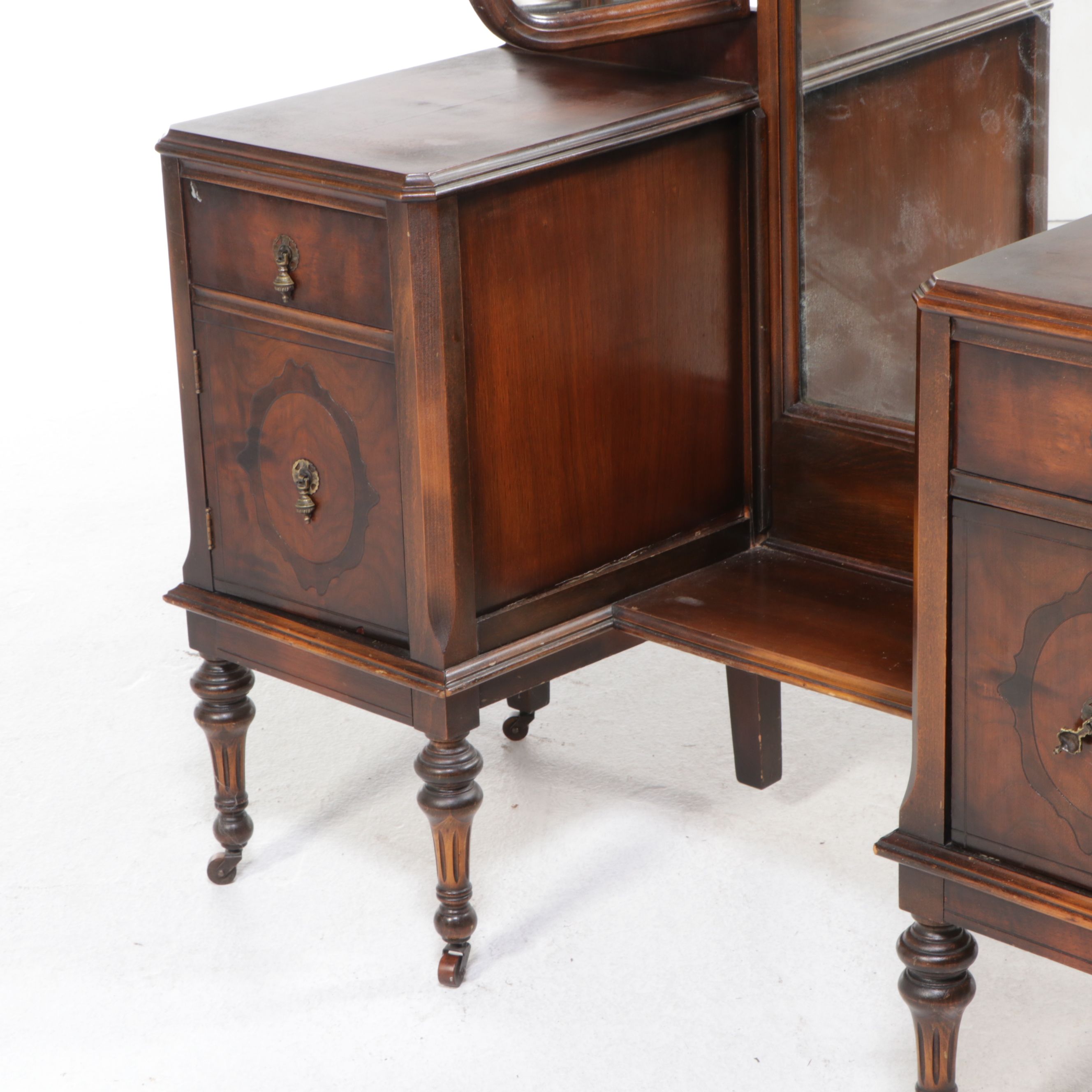 The Tennenbaum Company Edwardian Style Vanity and Stool