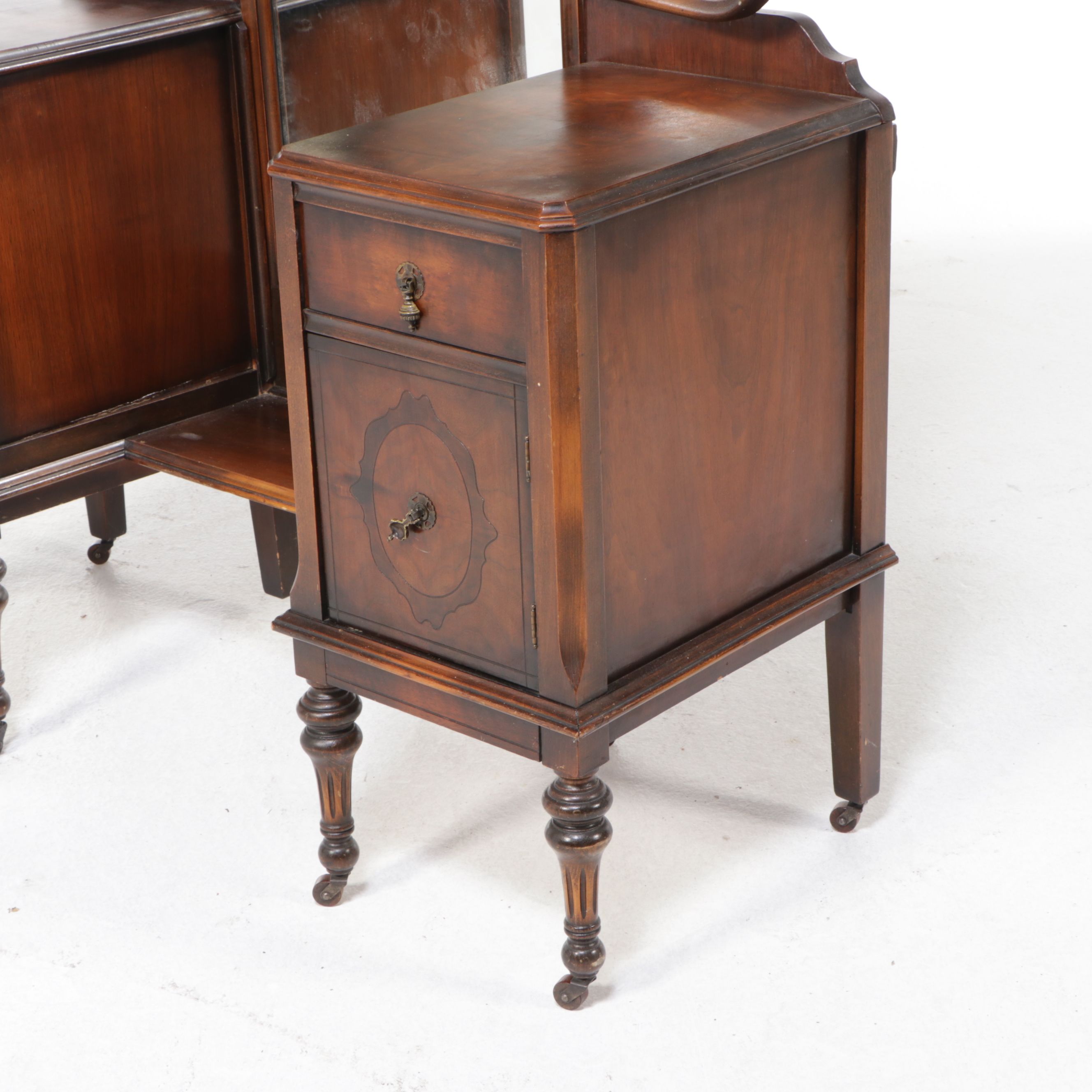 The Tennenbaum Company Edwardian Style Vanity and Stool