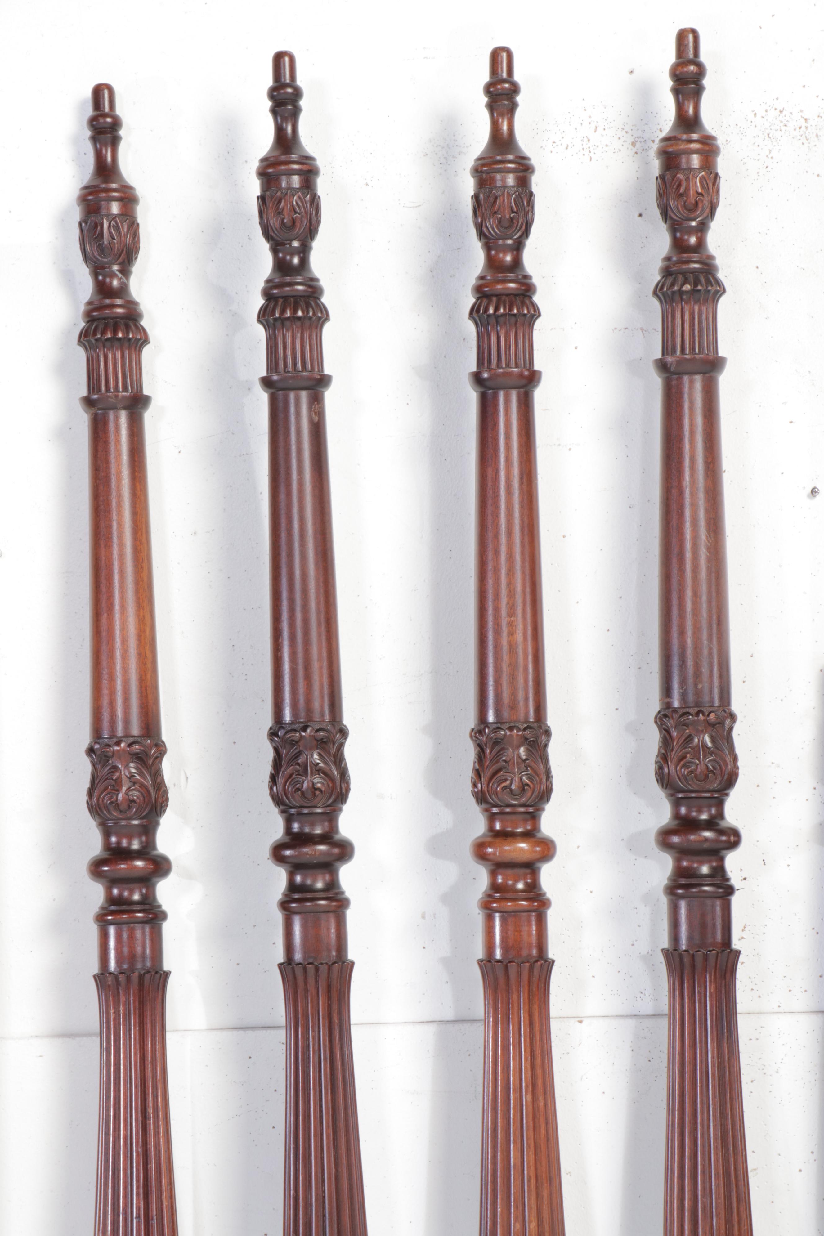 Elizabeth Brower of England Federal Style Four-Poster Bed