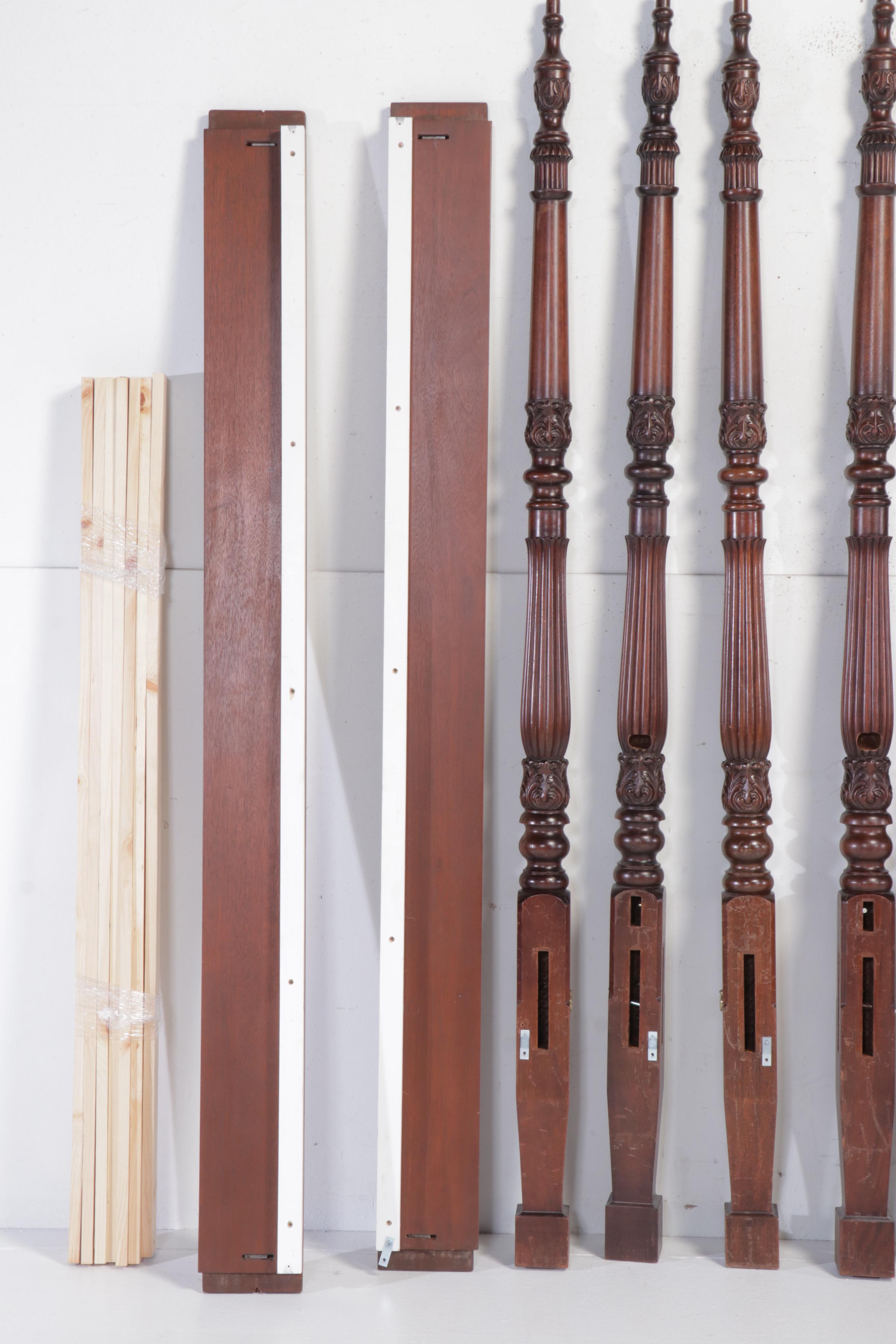 Elizabeth Brower of England Federal Style Four-Poster Bed