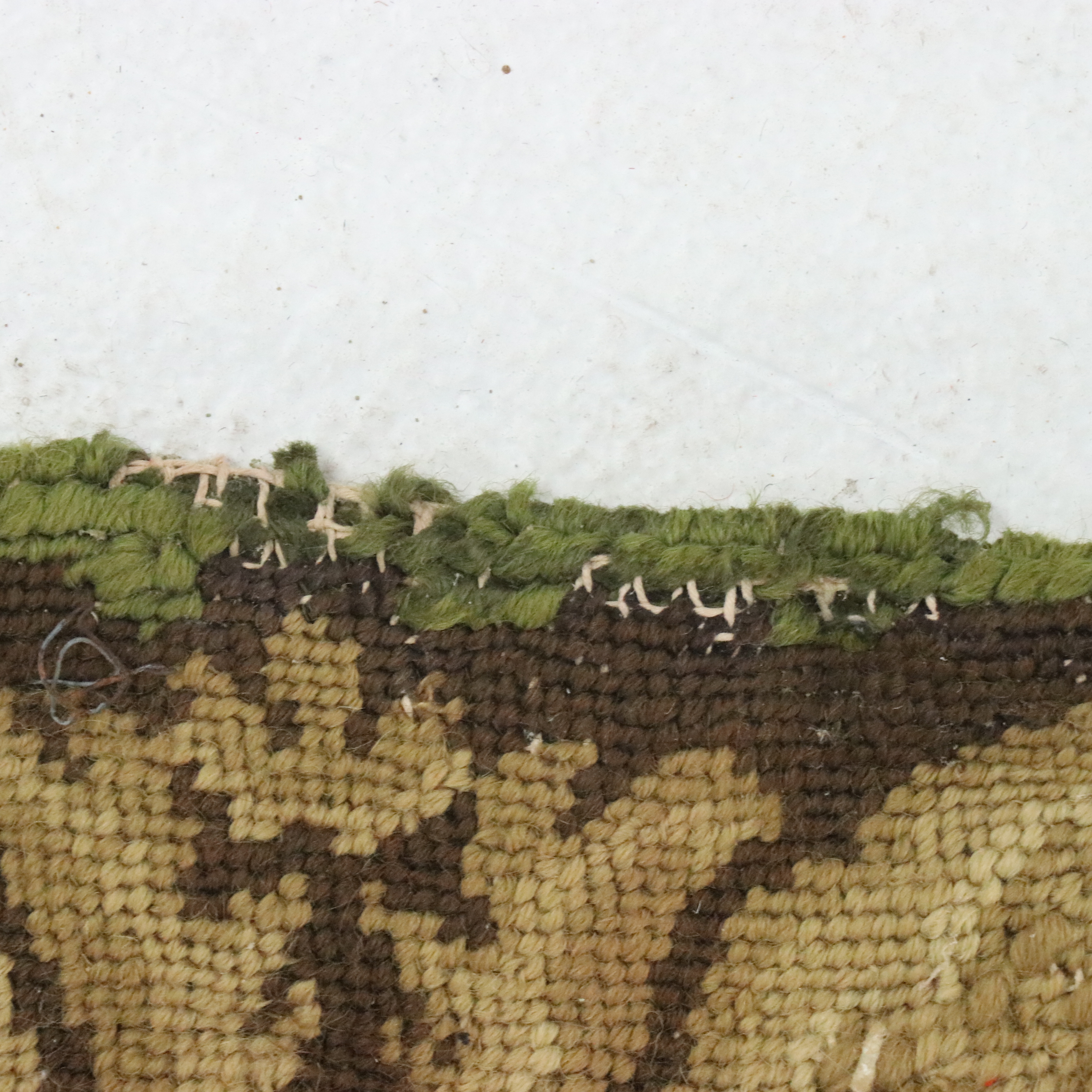 8'9 x 11'9 Handmade Needlepoint Floral Area Rug