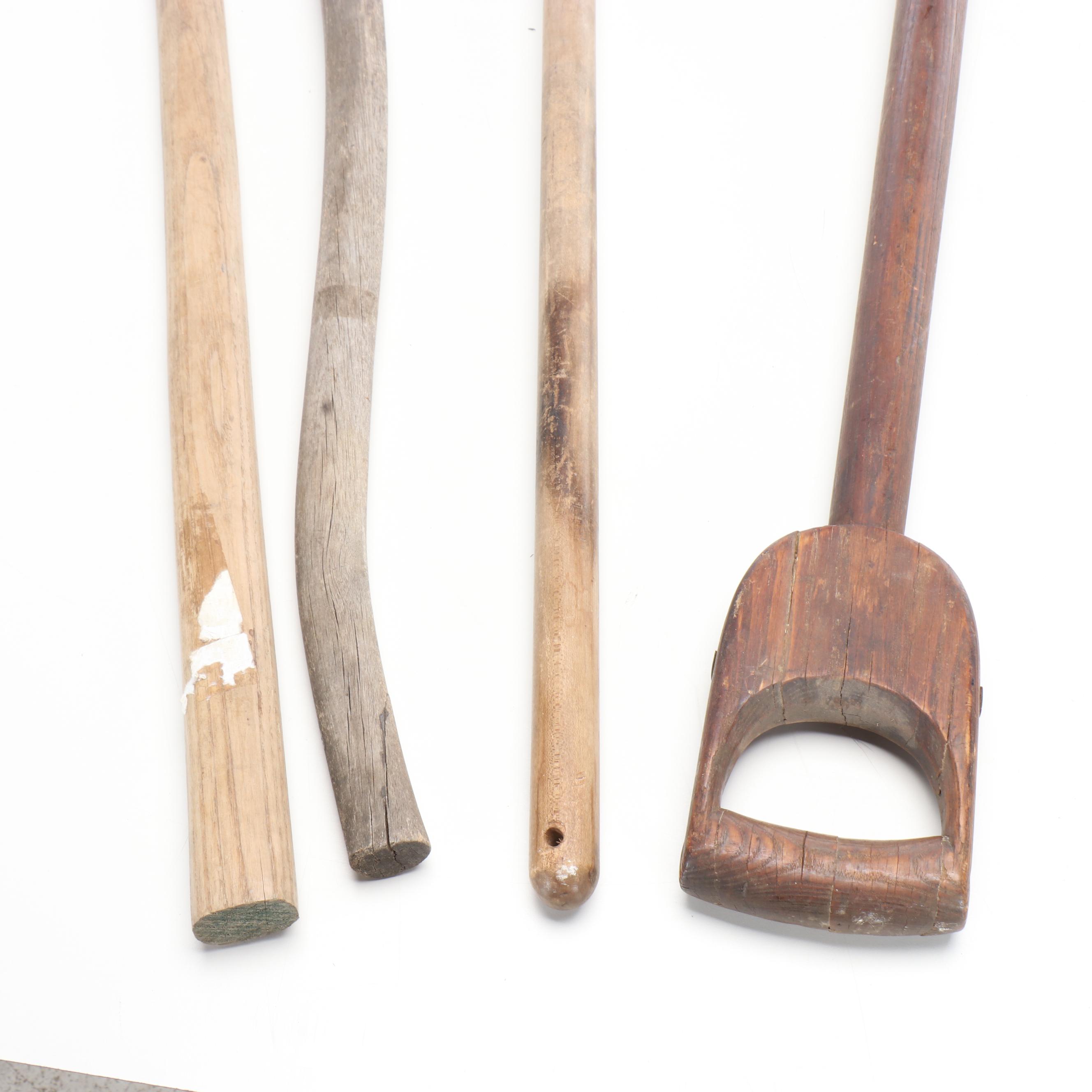 Shipwright Adzes, Turnip Lifter Head, Hand Scythe and More