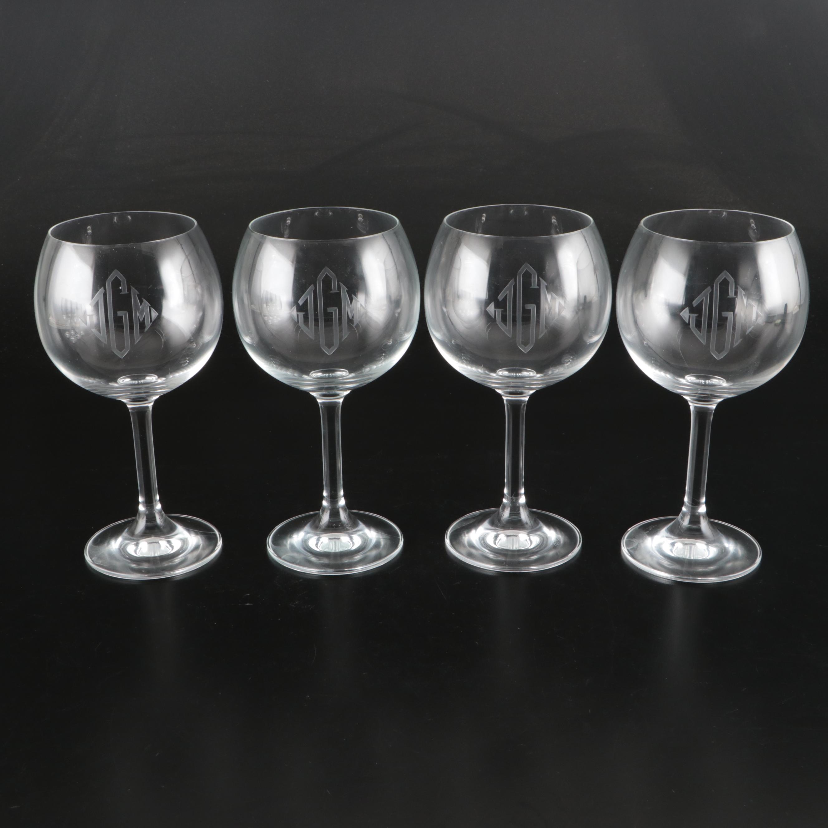 Schott Zwiesel and Other Wine Glasses with Glass Pitcher