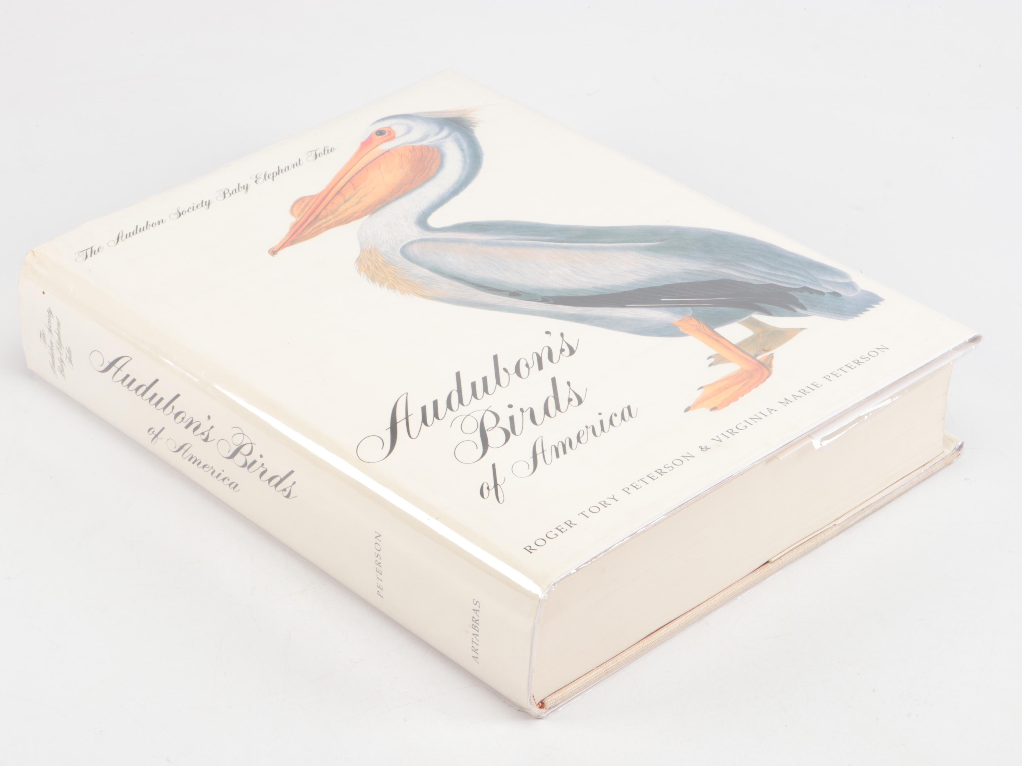 Baby Elephant Folio "Audubon's Birds of America" by the Petersons, 1985