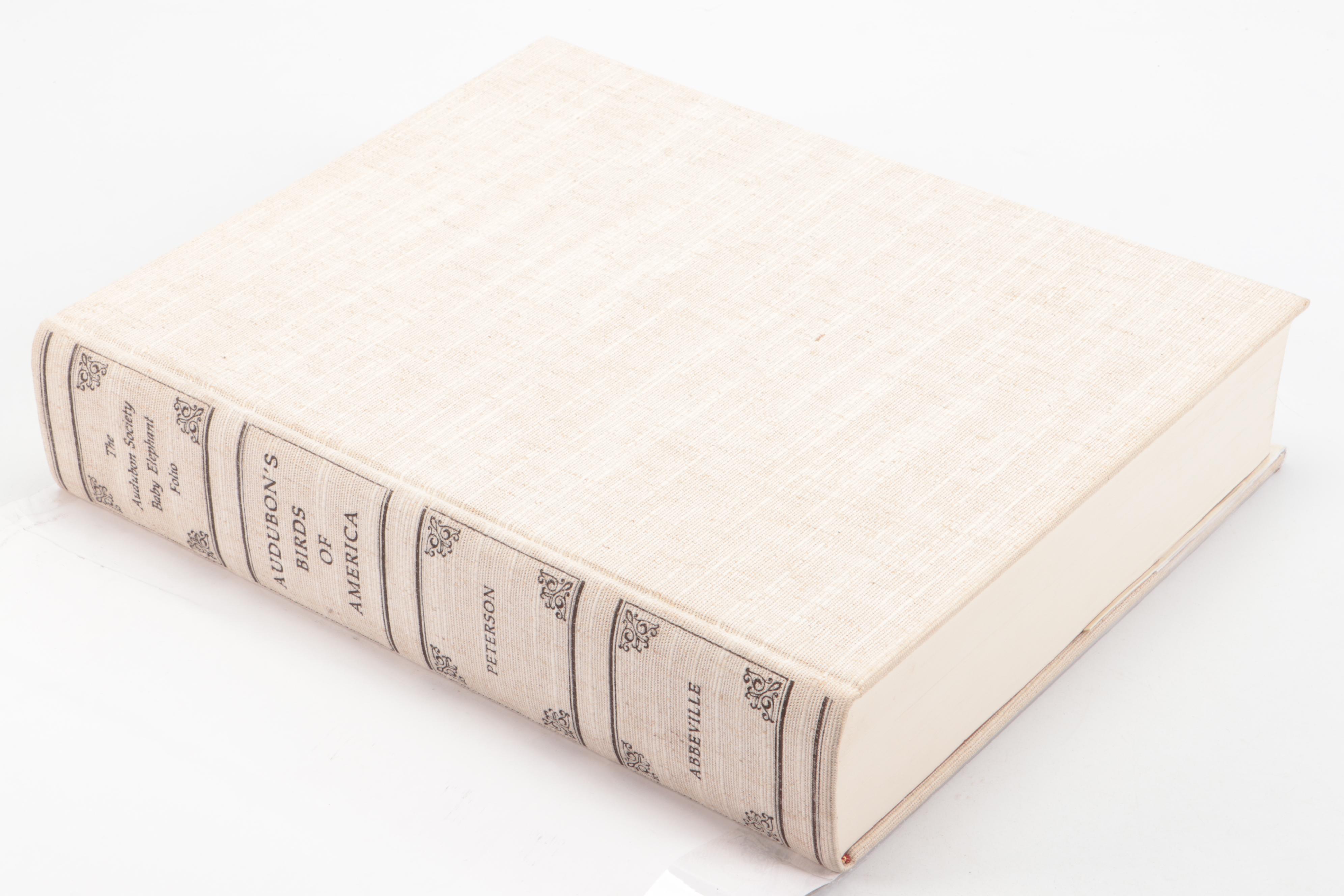 Baby Elephant Folio "Audubon's Birds of America" by the Petersons, 1985