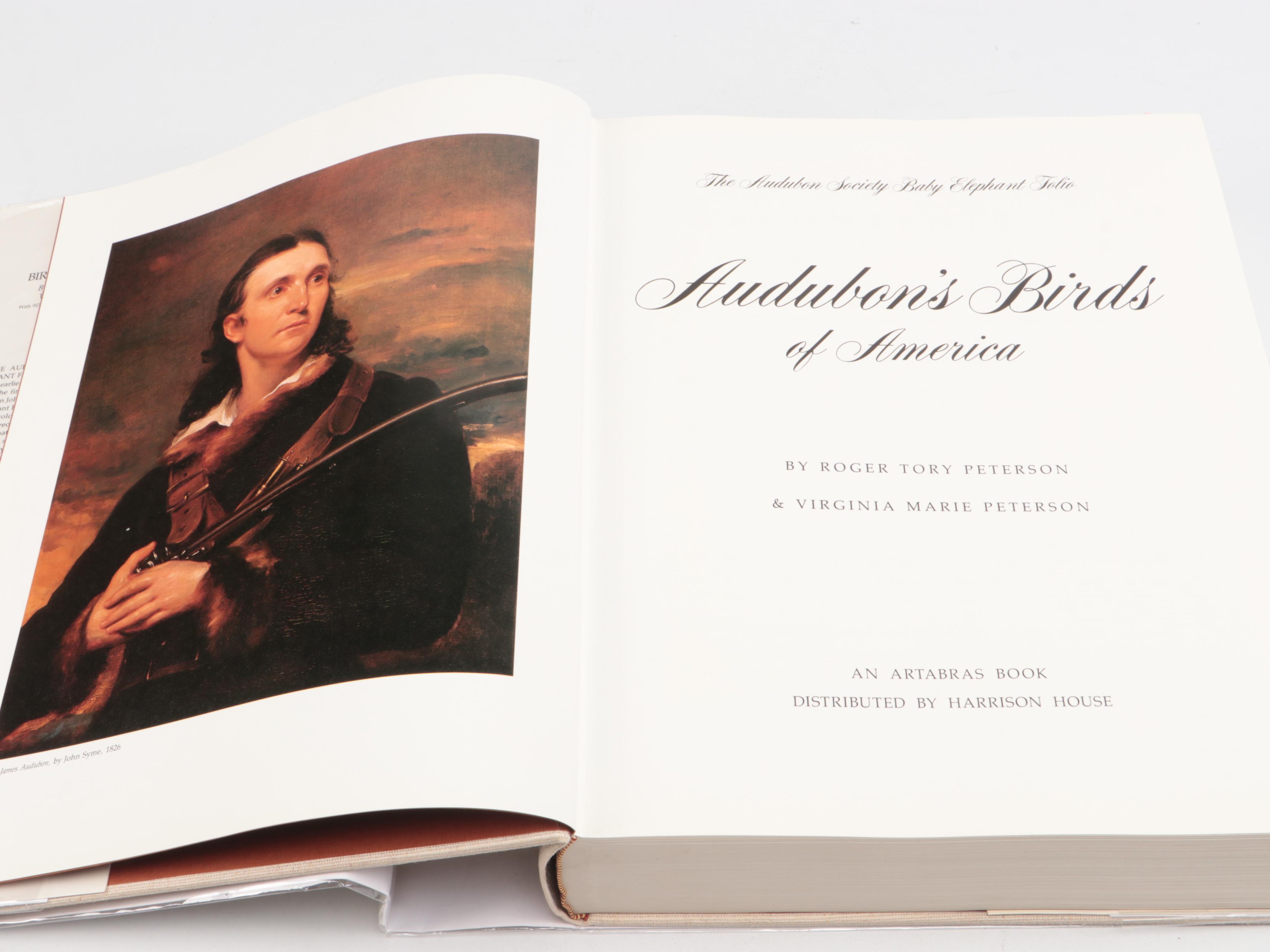 Baby Elephant Folio "Audubon's Birds of America" by the Petersons, 1985