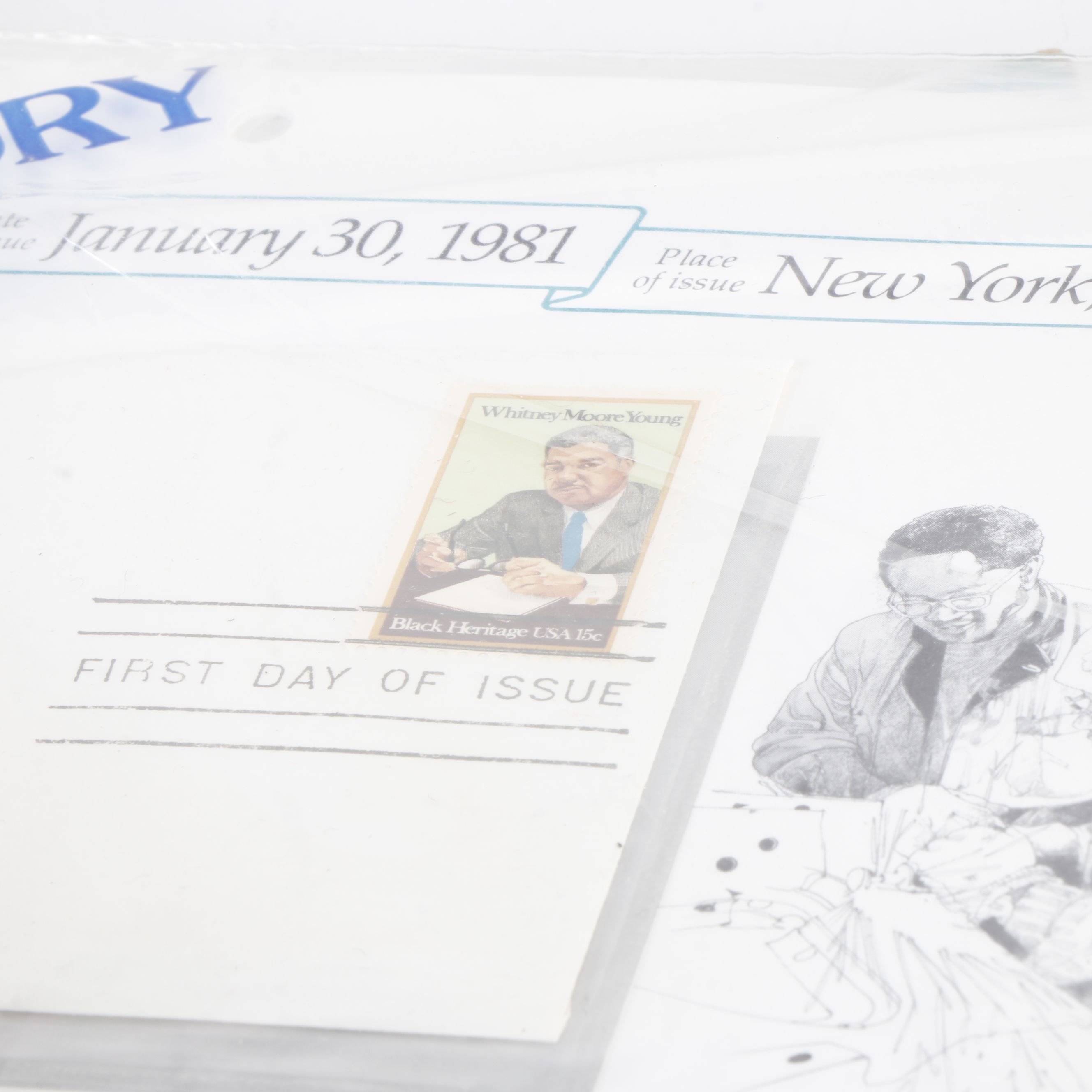 Two Boxes of Used Stamps, Post Cards, Albums and Loose Stamps