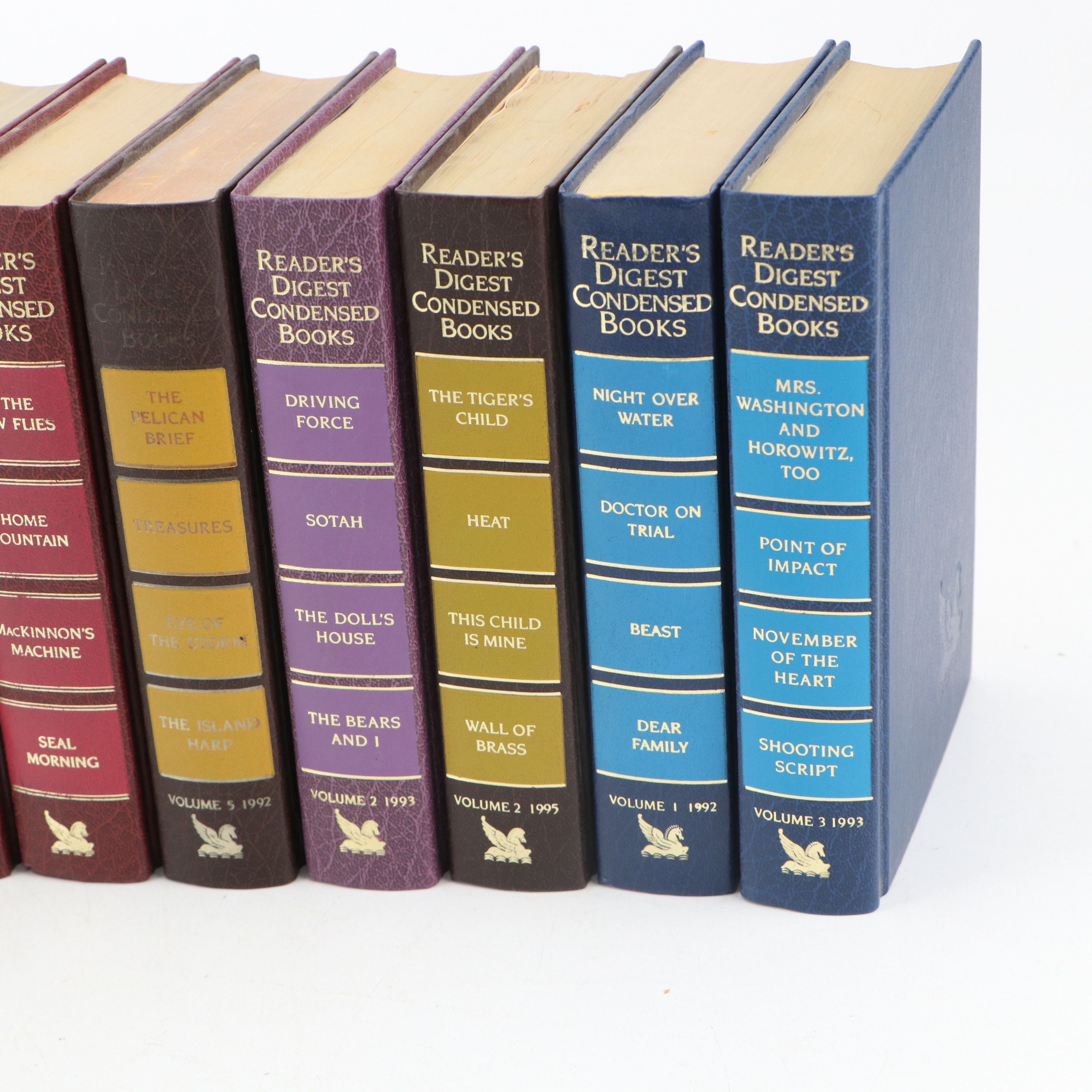 Reader's Digest Condensed Books Volumes, Mid to Late 20th Century