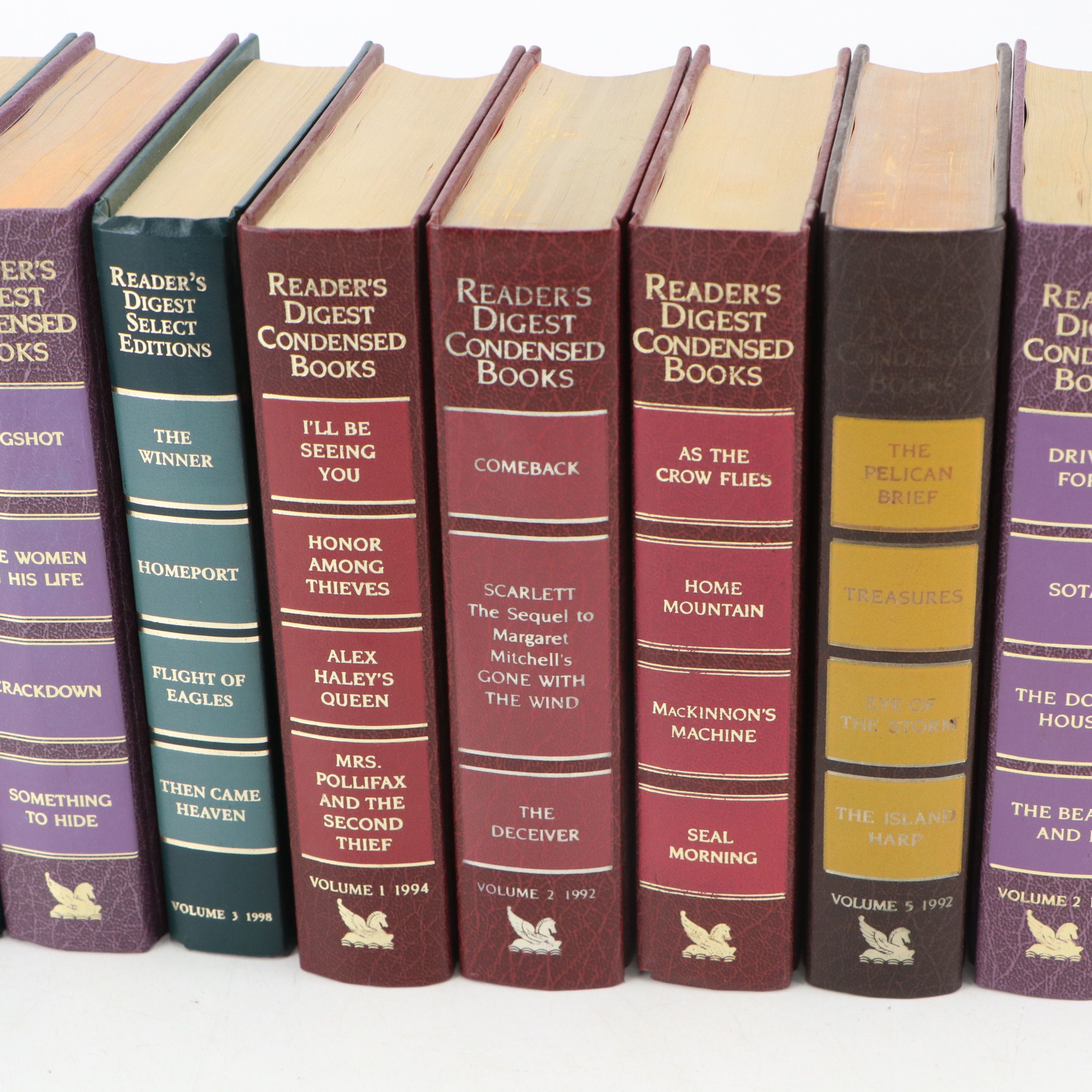 Reader's Digest Condensed Books Volumes, Mid to Late 20th Century