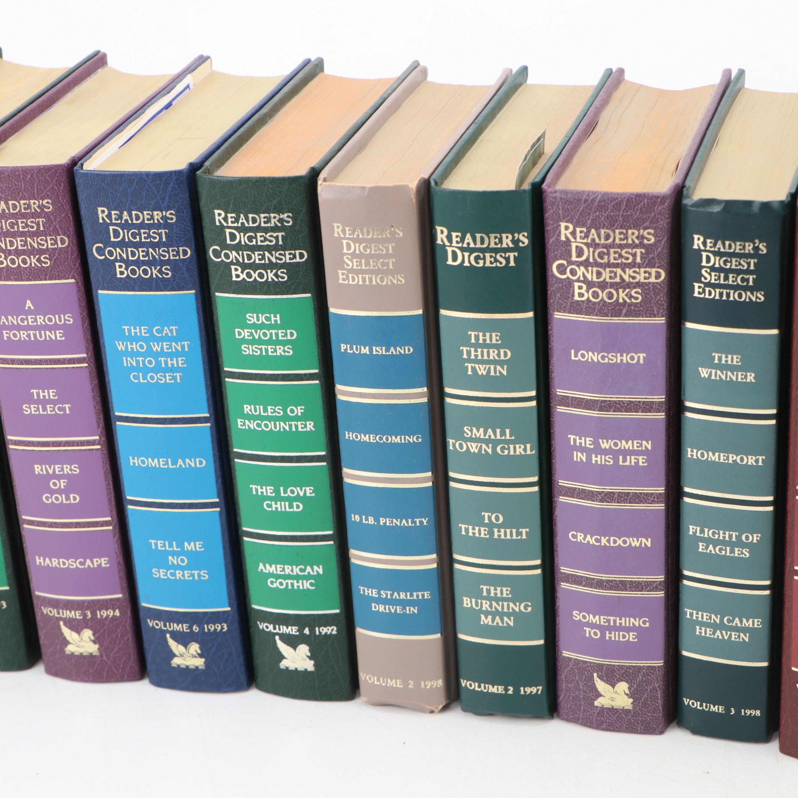 Reader's Digest Condensed Books Volumes, Mid to Late 20th Century