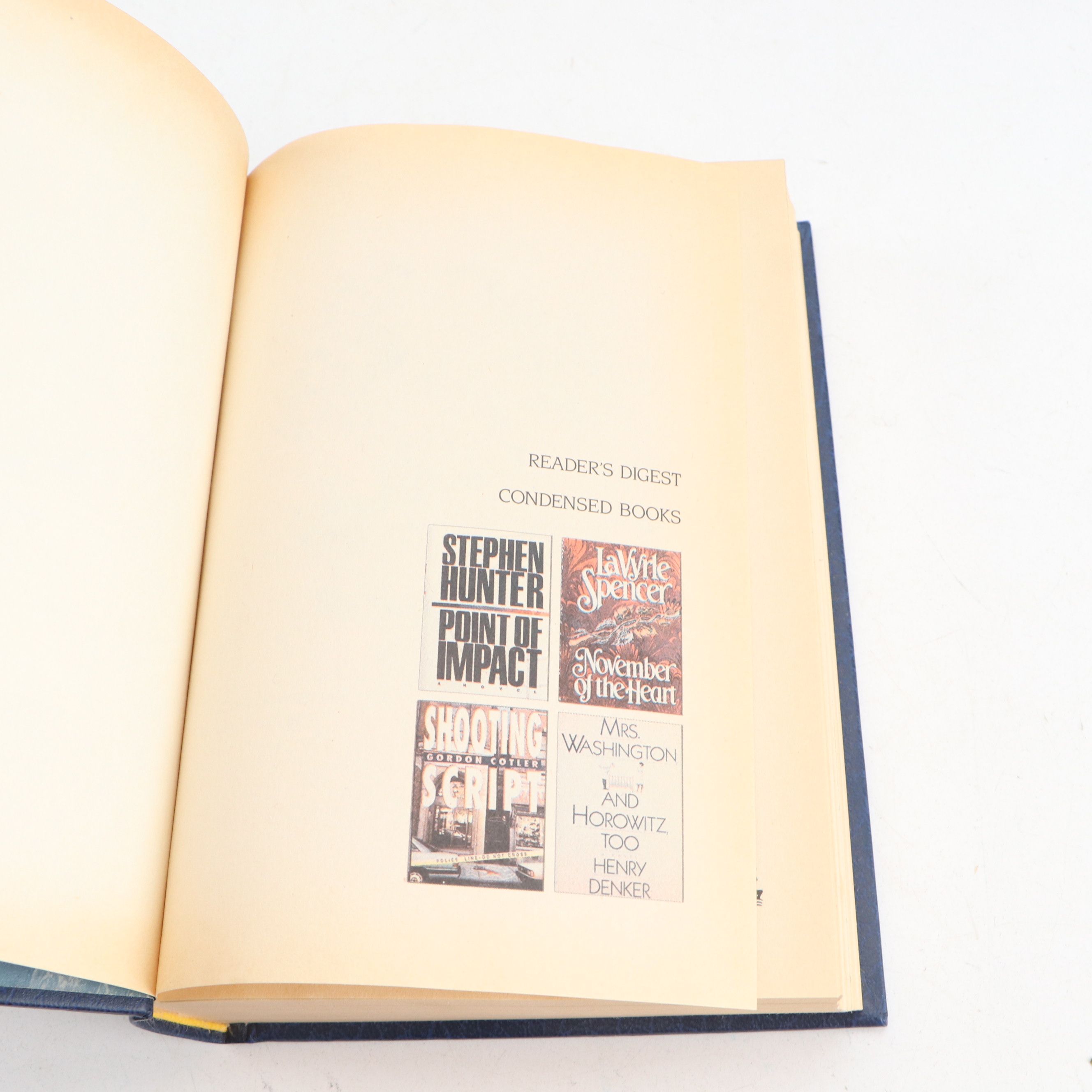 Reader's Digest Condensed Books Volumes, Mid to Late 20th Century