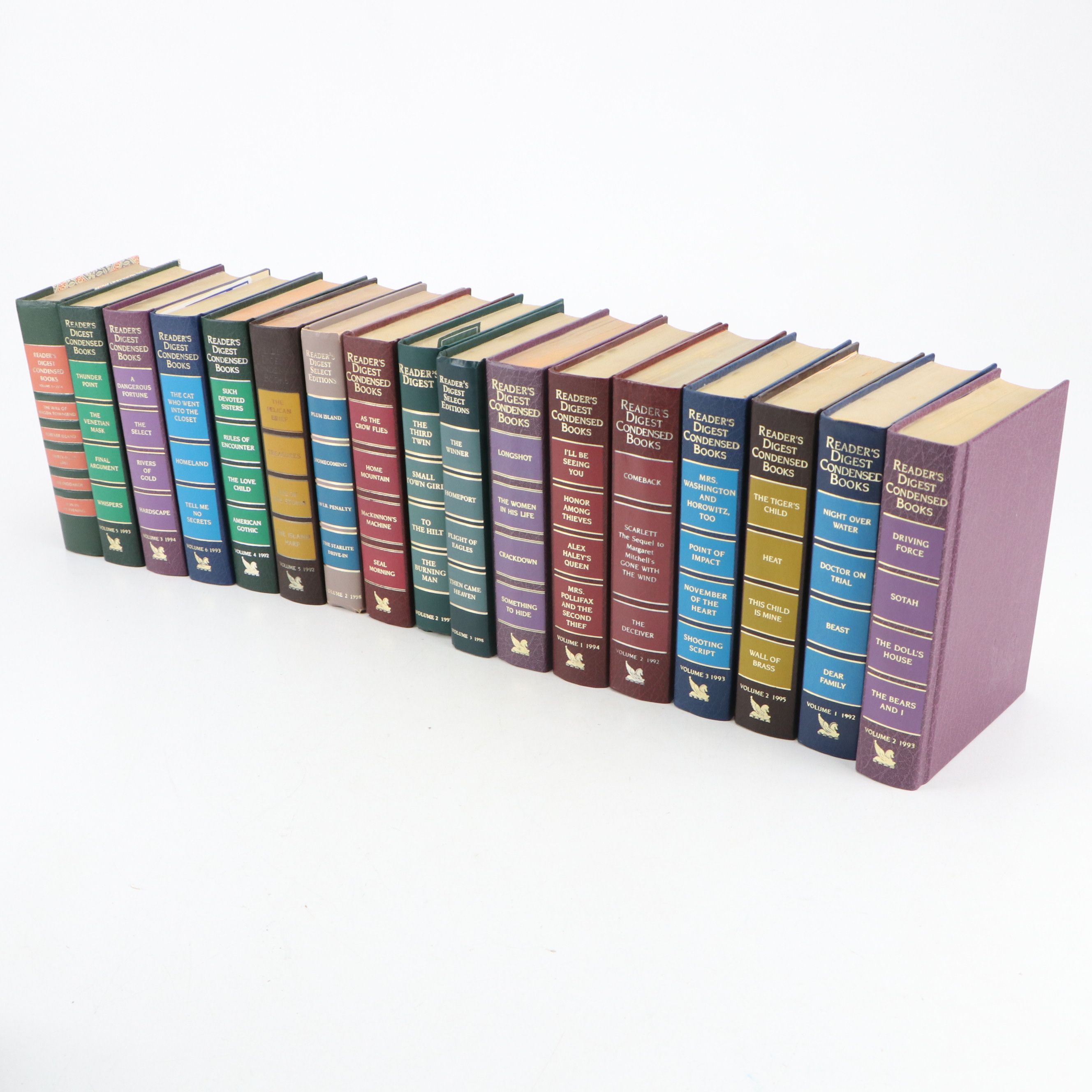 Reader's Digest Condensed Books Volumes, Mid to Late 20th Century