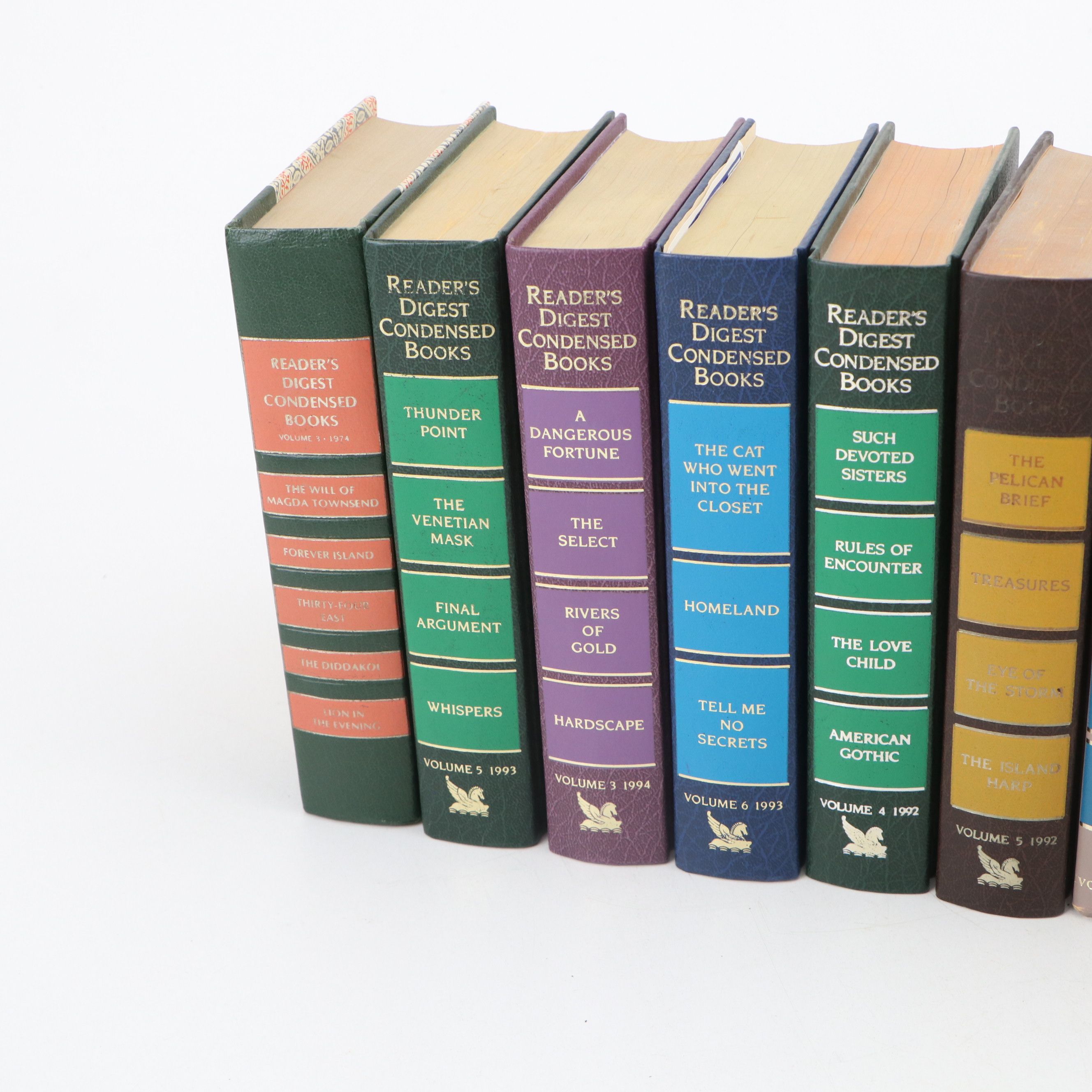 Reader's Digest Condensed Books Volumes, Mid to Late 20th Century