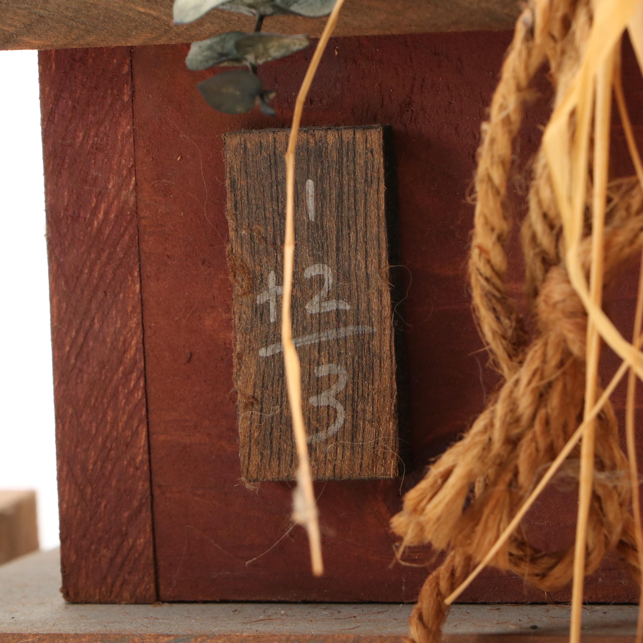 American Folk Art Style Wooden Birdhouses