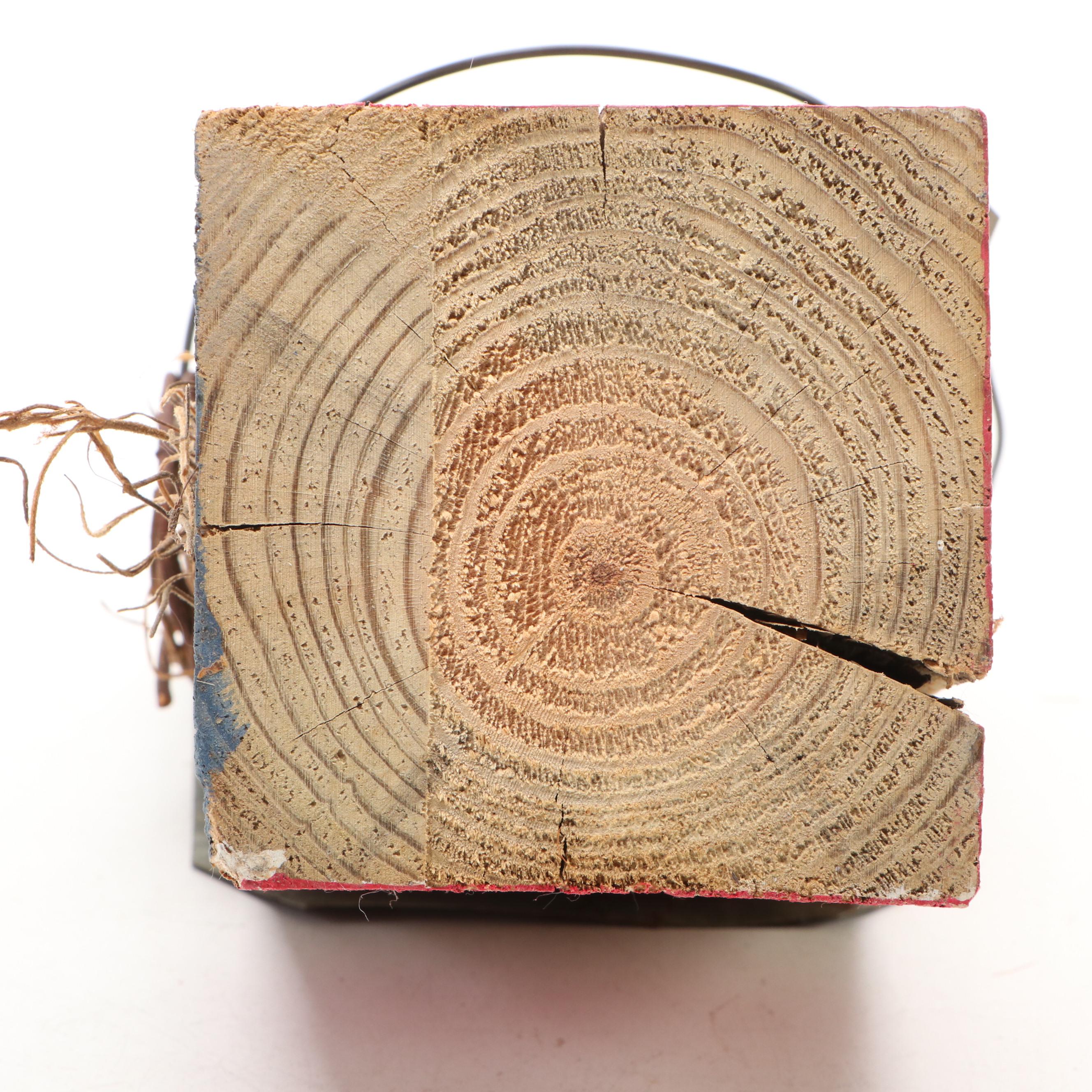 American Folk Art Style Wooden Birdhouses