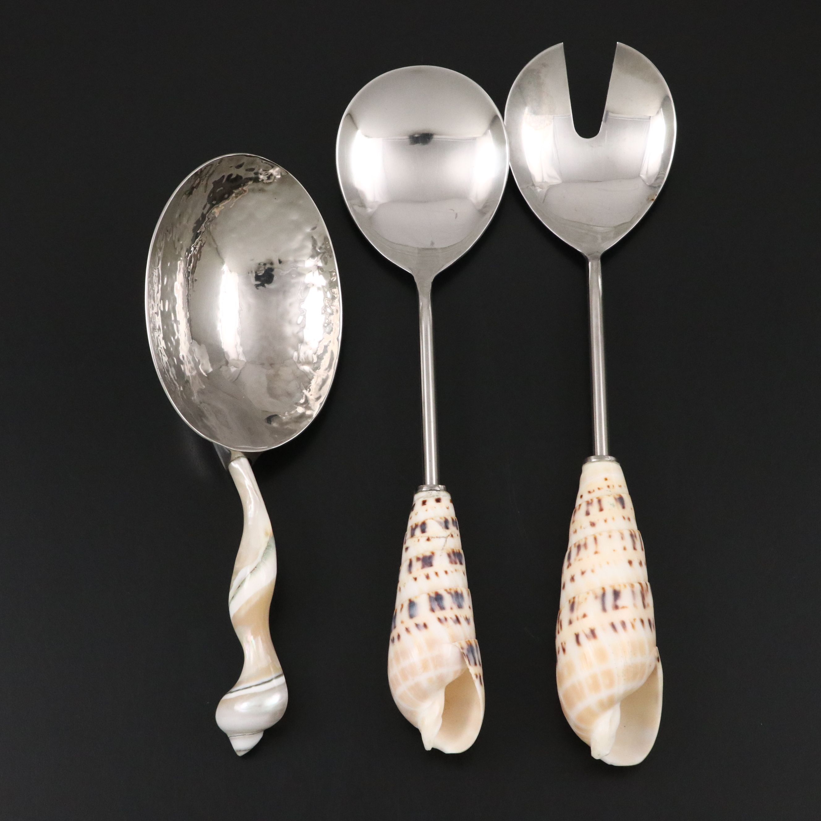 Reed & Barton Silver Plate Gallery Tray with Other Tableware and Sterling Boat