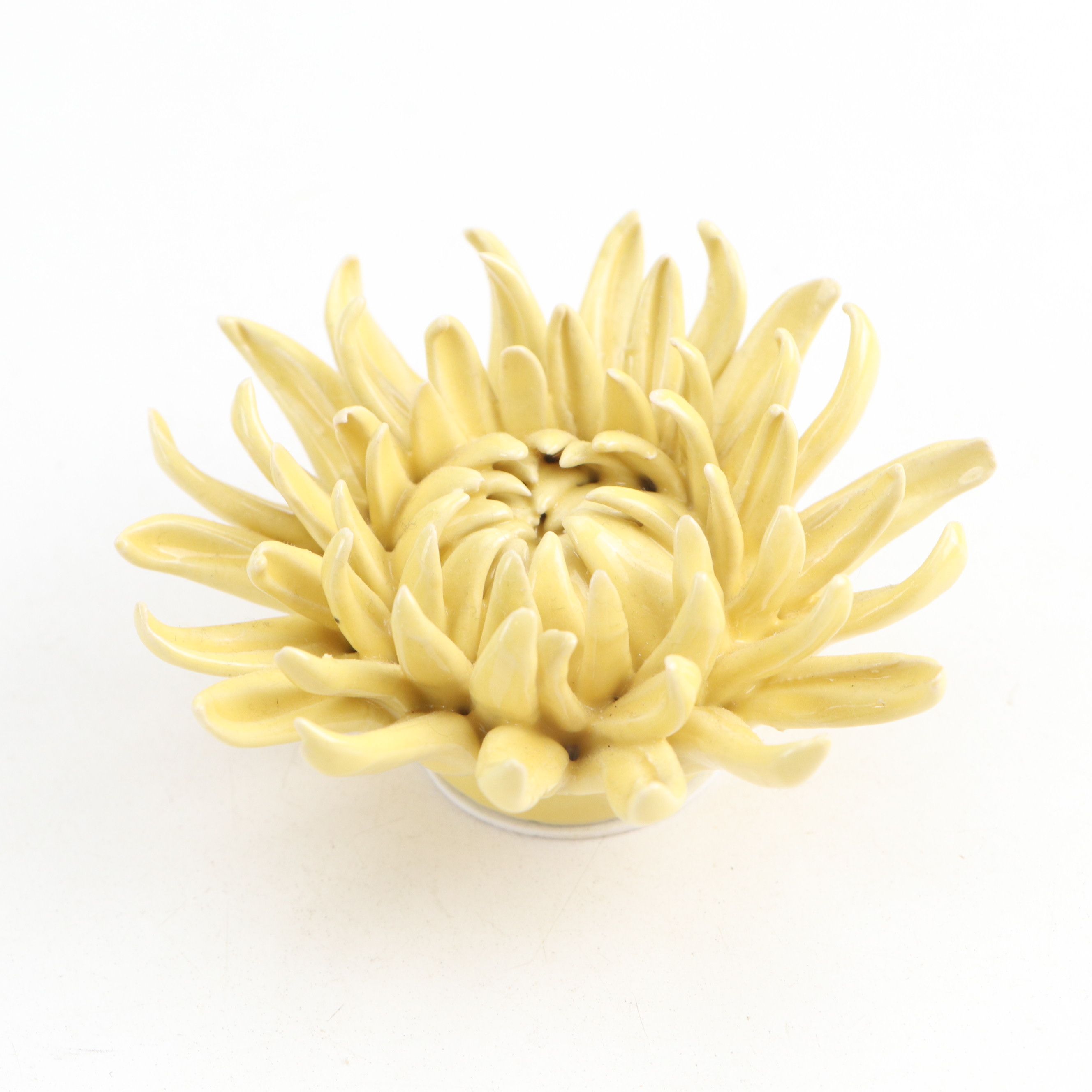 Victorian Style Glass Terrarium with Artichoke Finials and Other Décor