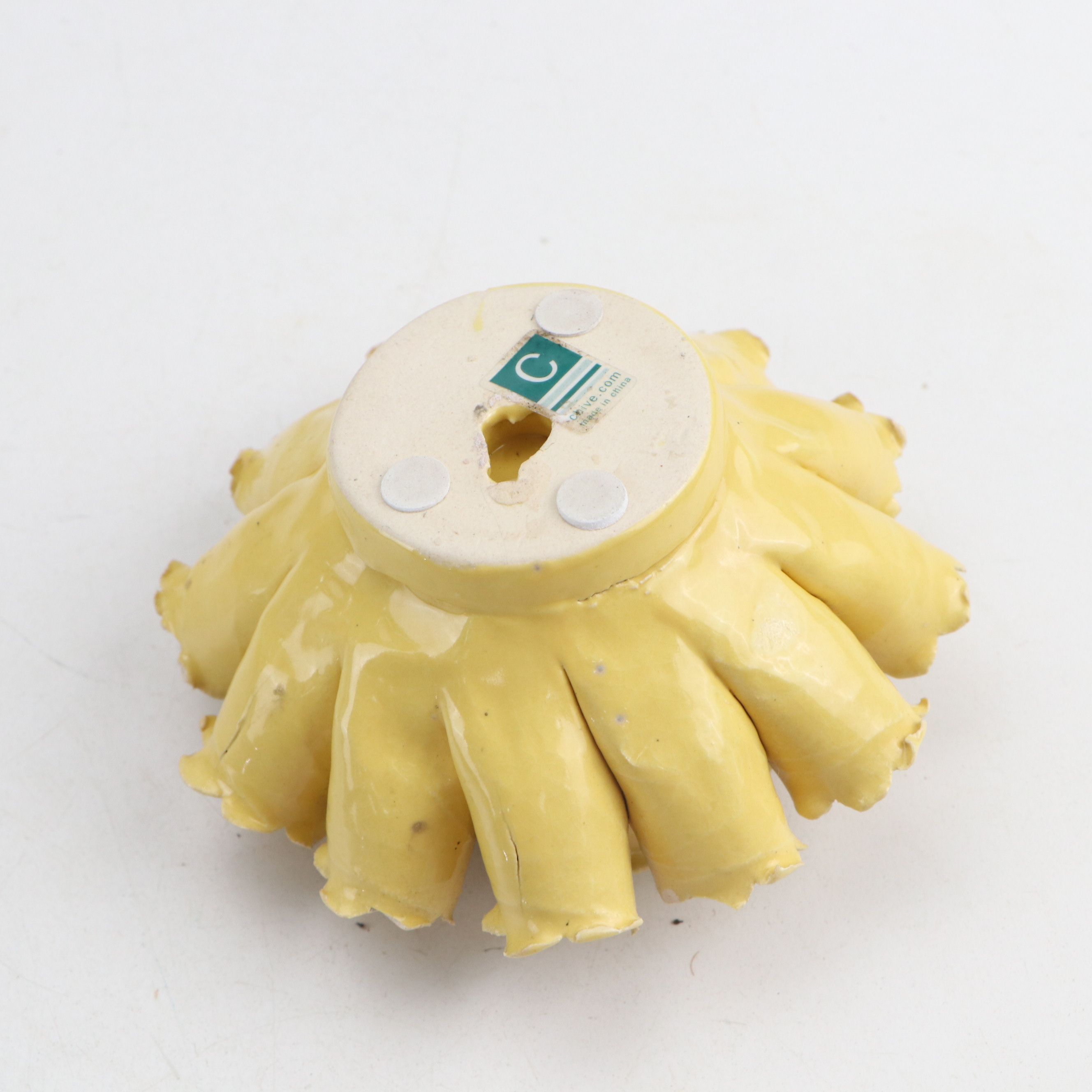 Victorian Style Glass Terrarium with Artichoke Finials and Other Décor