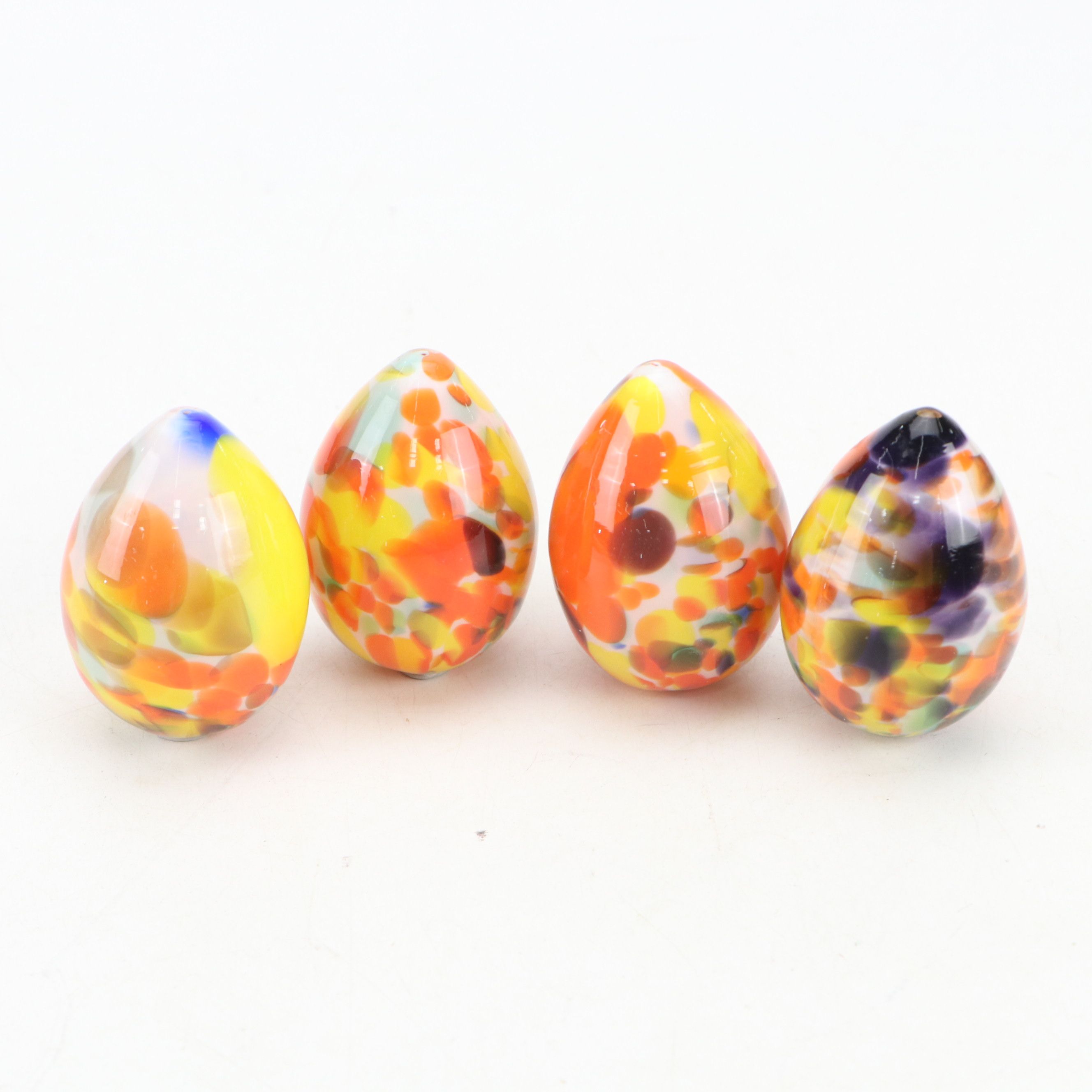 Victorian Style Glass Terrarium with Artichoke Finials and Other Décor