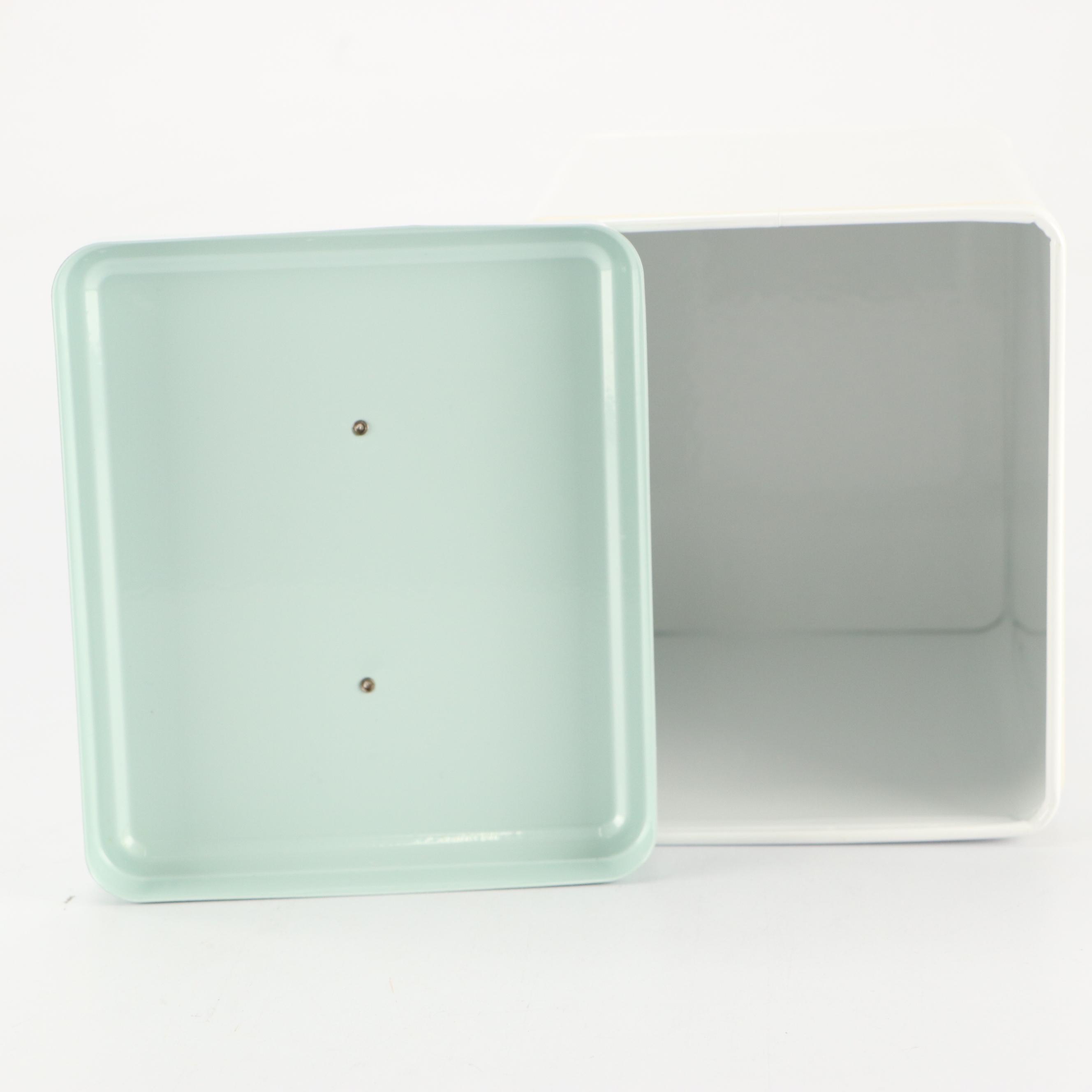 Graniteware and Other Enameled Roasting Pans with Bakeware and Container