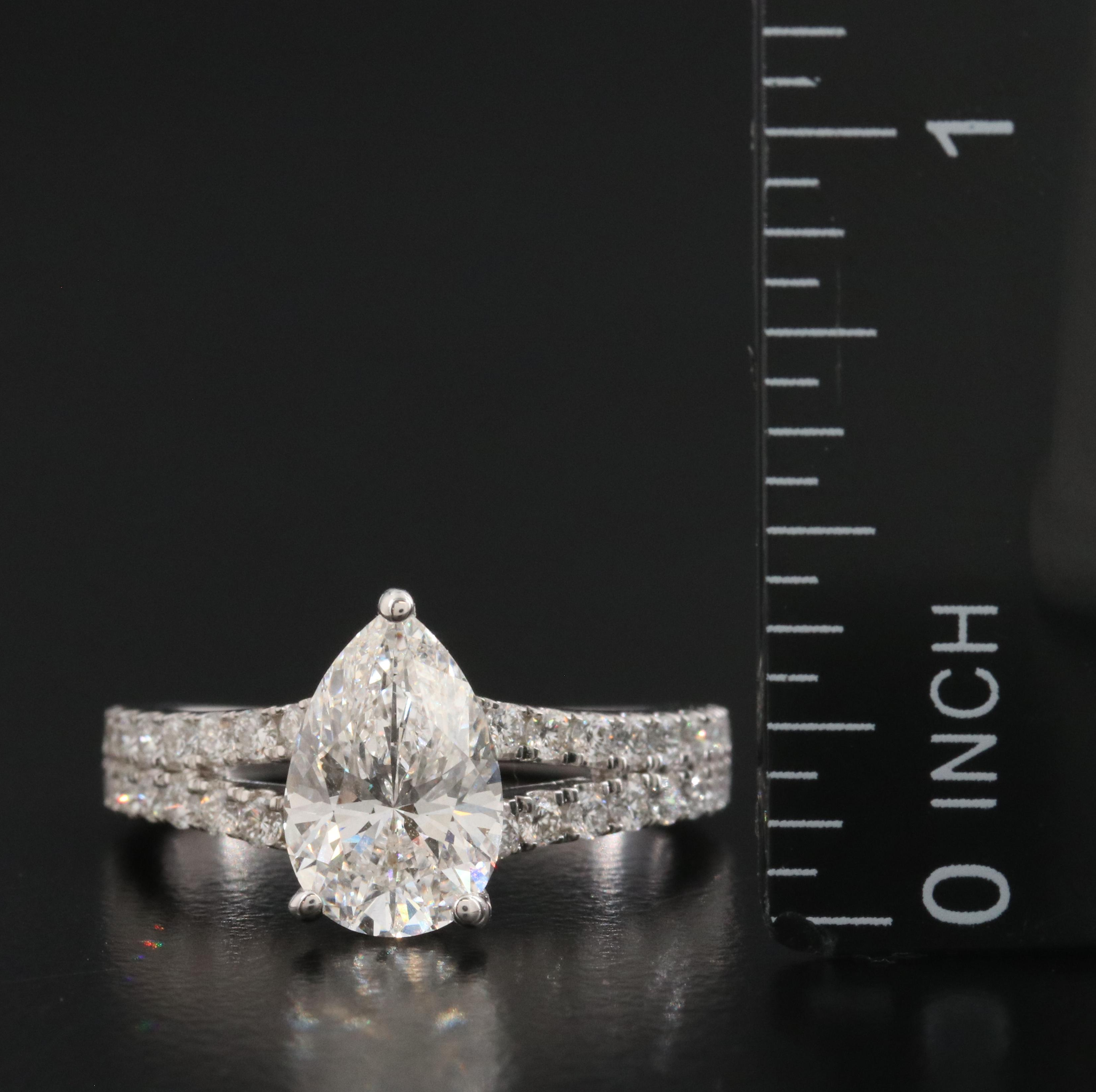Vera Wang Love 14K 2.86 CTW Lab Grown Diamond Ring