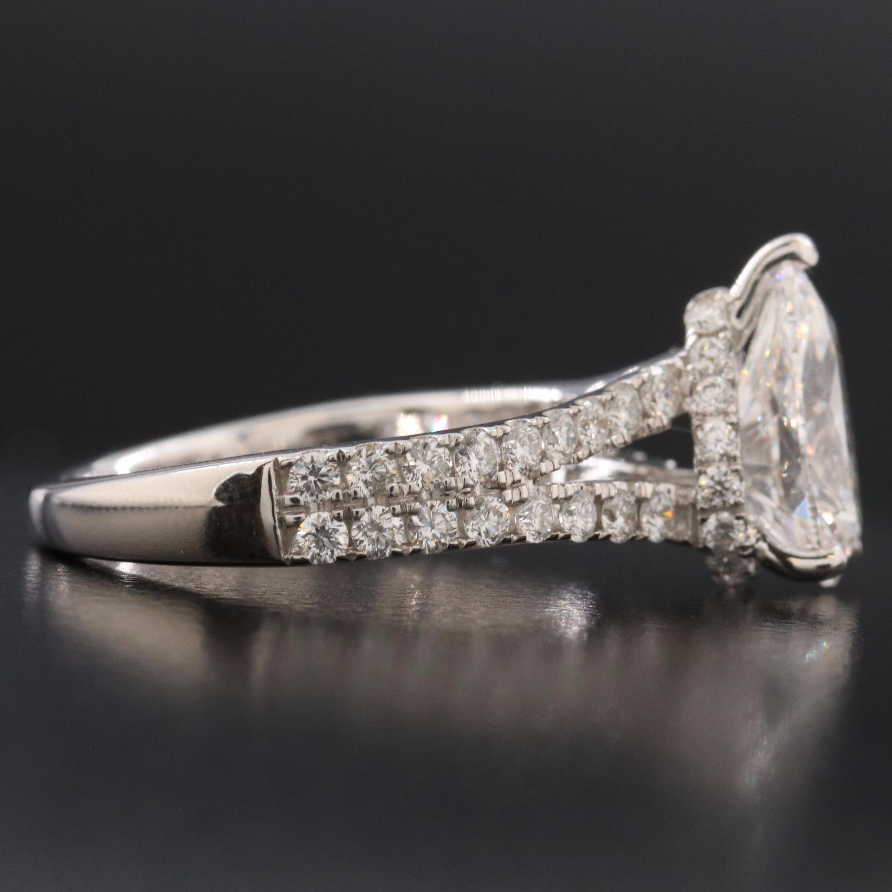 Vera Wang Love 14K 2.86 CTW Lab Grown Diamond Ring