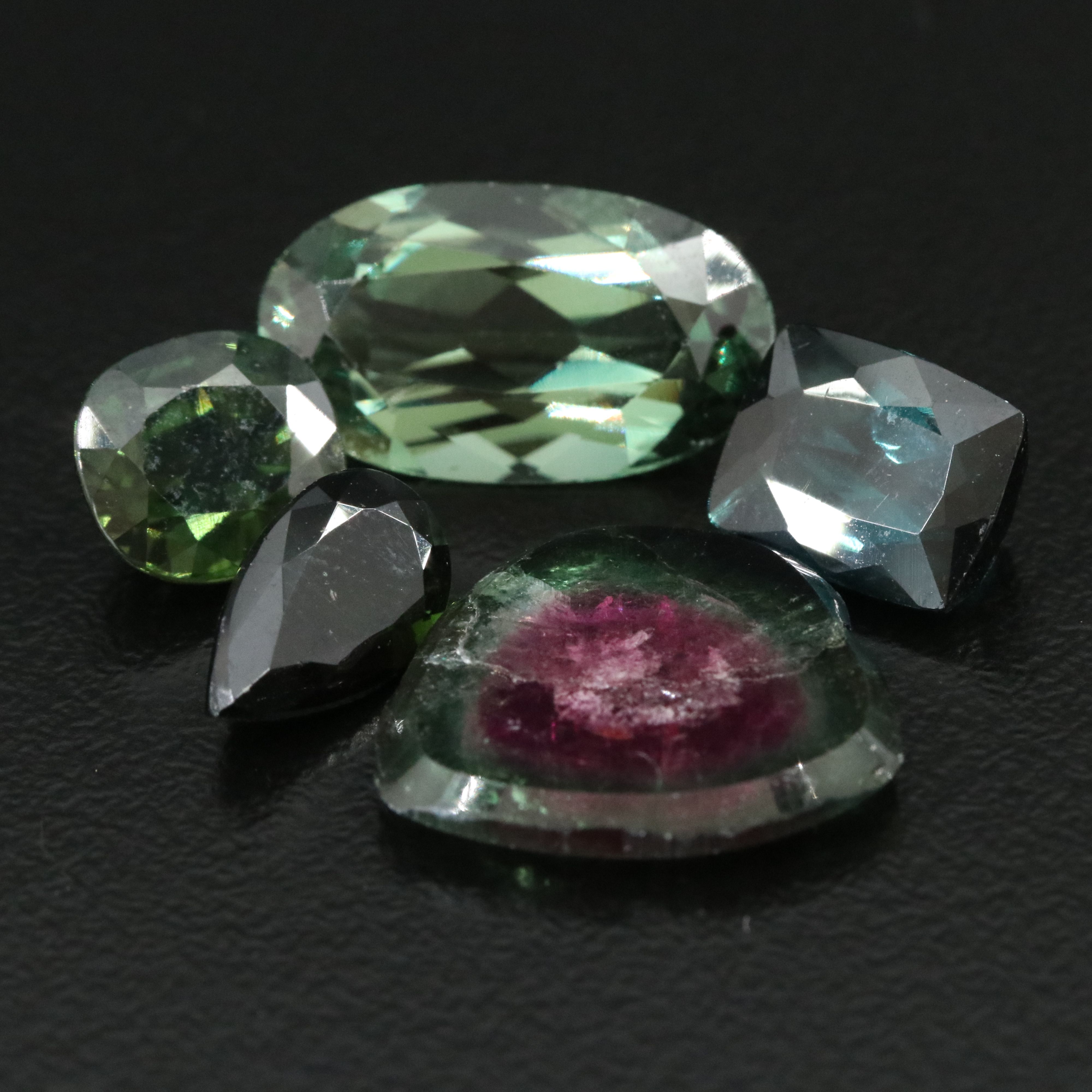 Loose 18.61 CTW Lot Including Sapphire, Tourmaline and Spinel