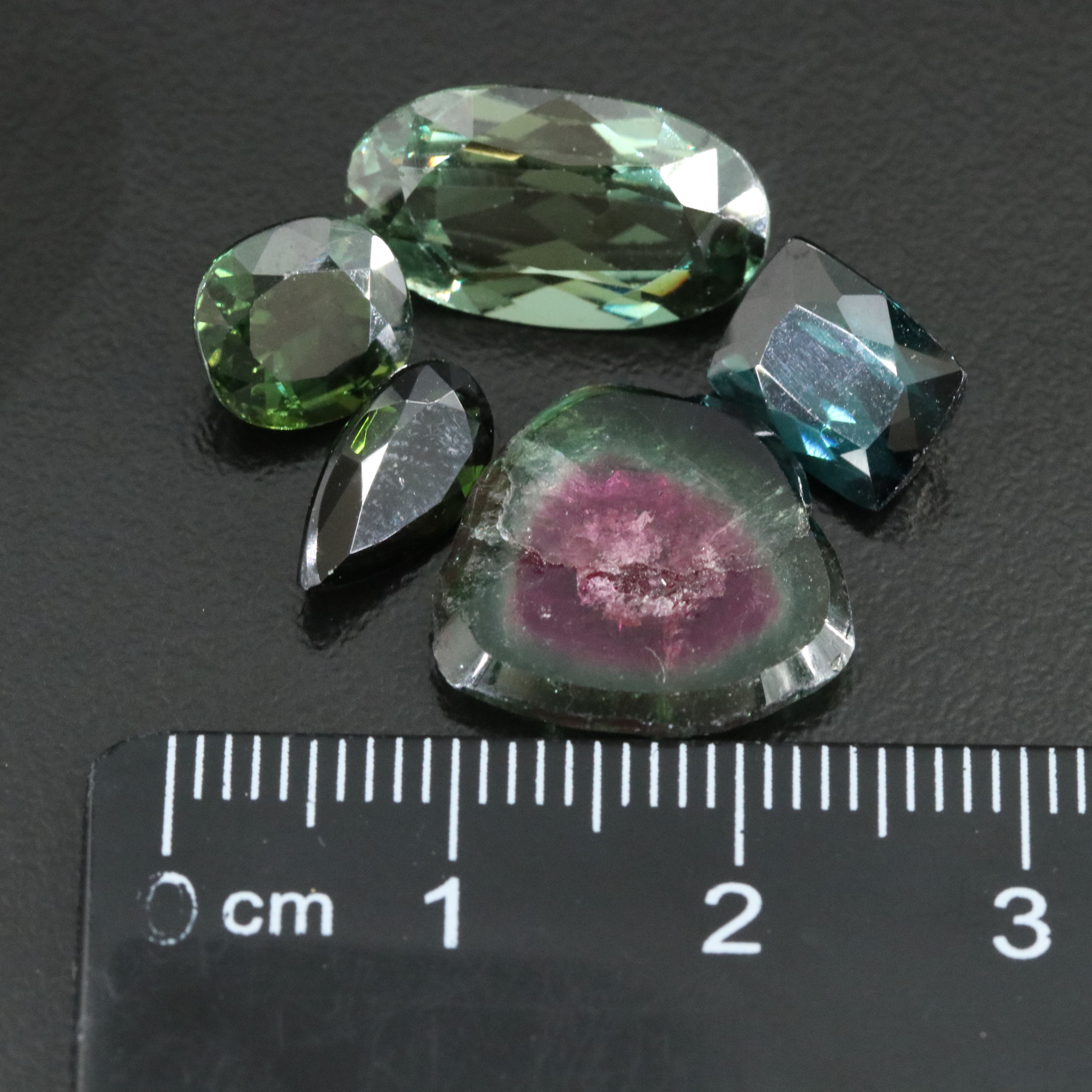 Loose 18.61 CTW Lot Including Sapphire, Tourmaline and Spinel