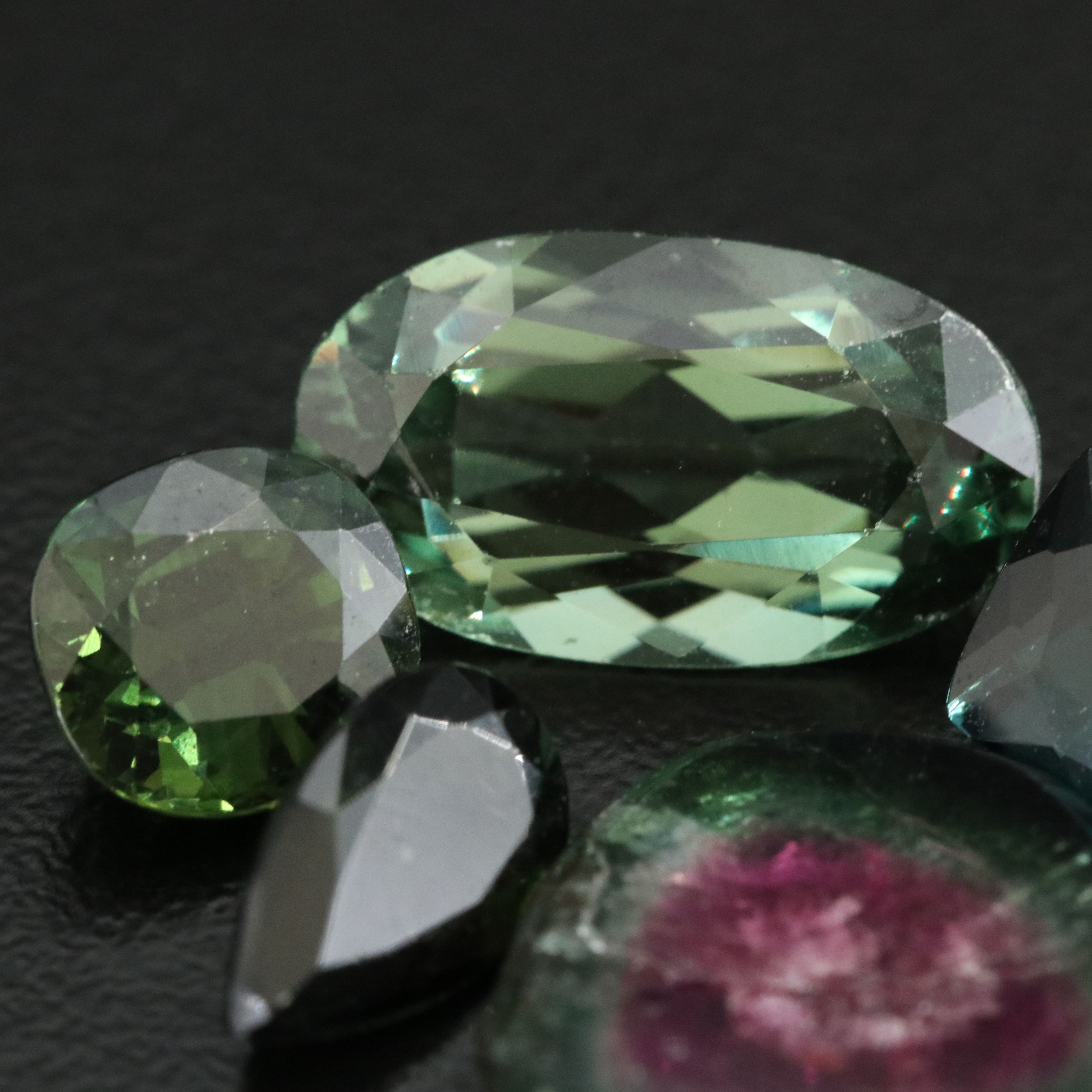 Loose 18.61 CTW Lot Including Sapphire, Tourmaline and Spinel