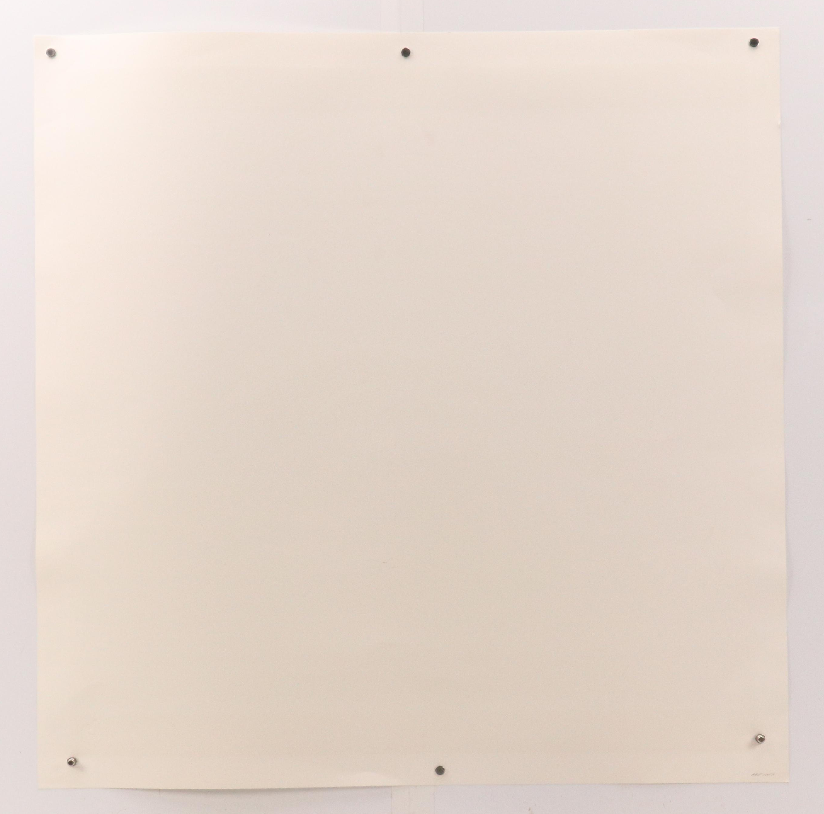 Thomas Whelan Benton Abstract Serigraph "Golden Waves," 1979