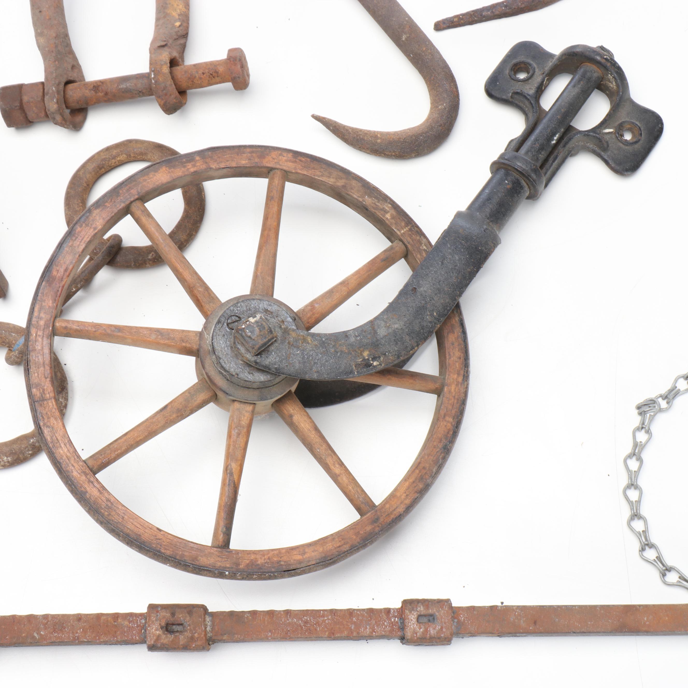 Bedouin Style Cast Metal Coffee Roaster with Ladle, Ash Scoop and More