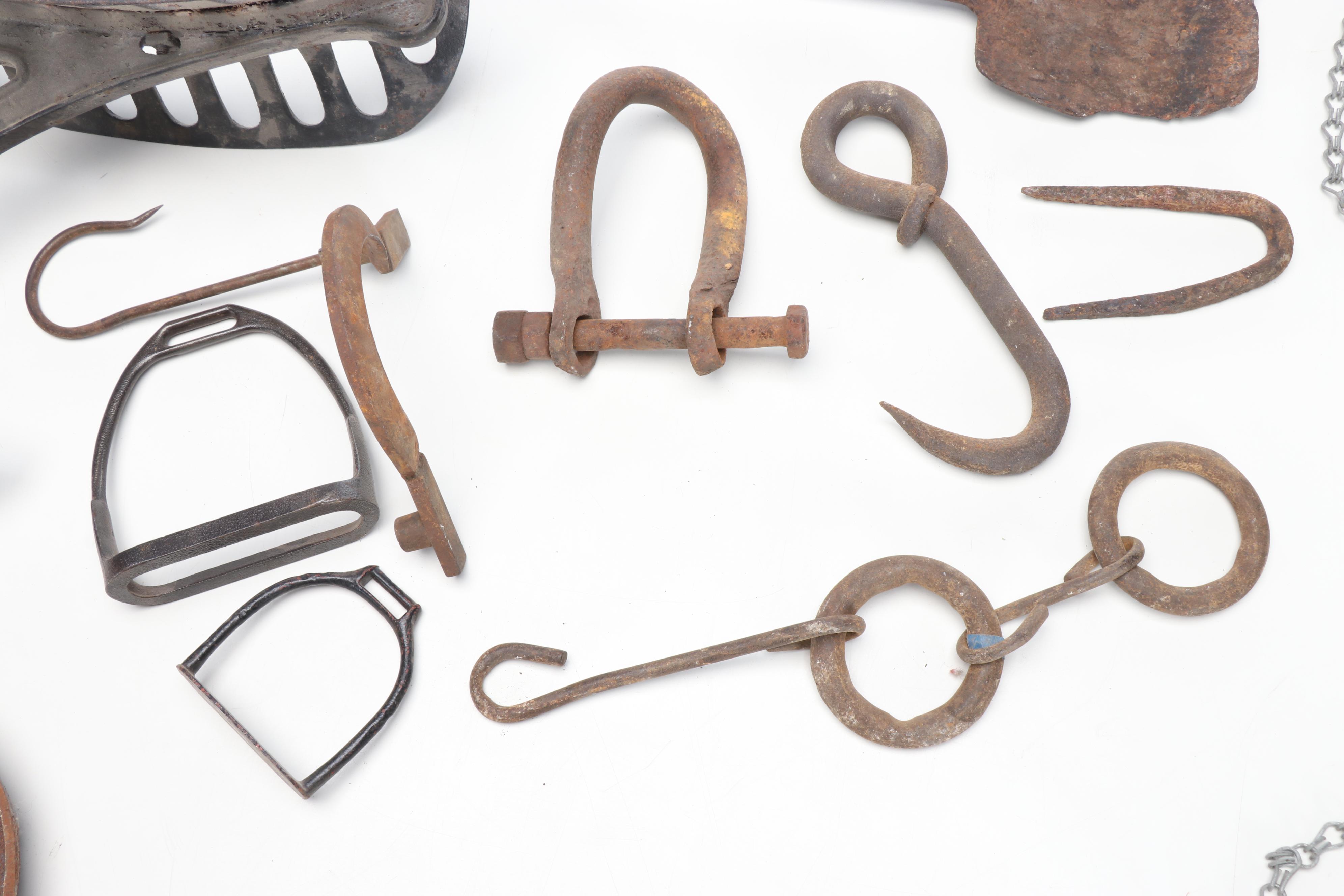 Bedouin Style Cast Metal Coffee Roaster with Ladle, Ash Scoop and More