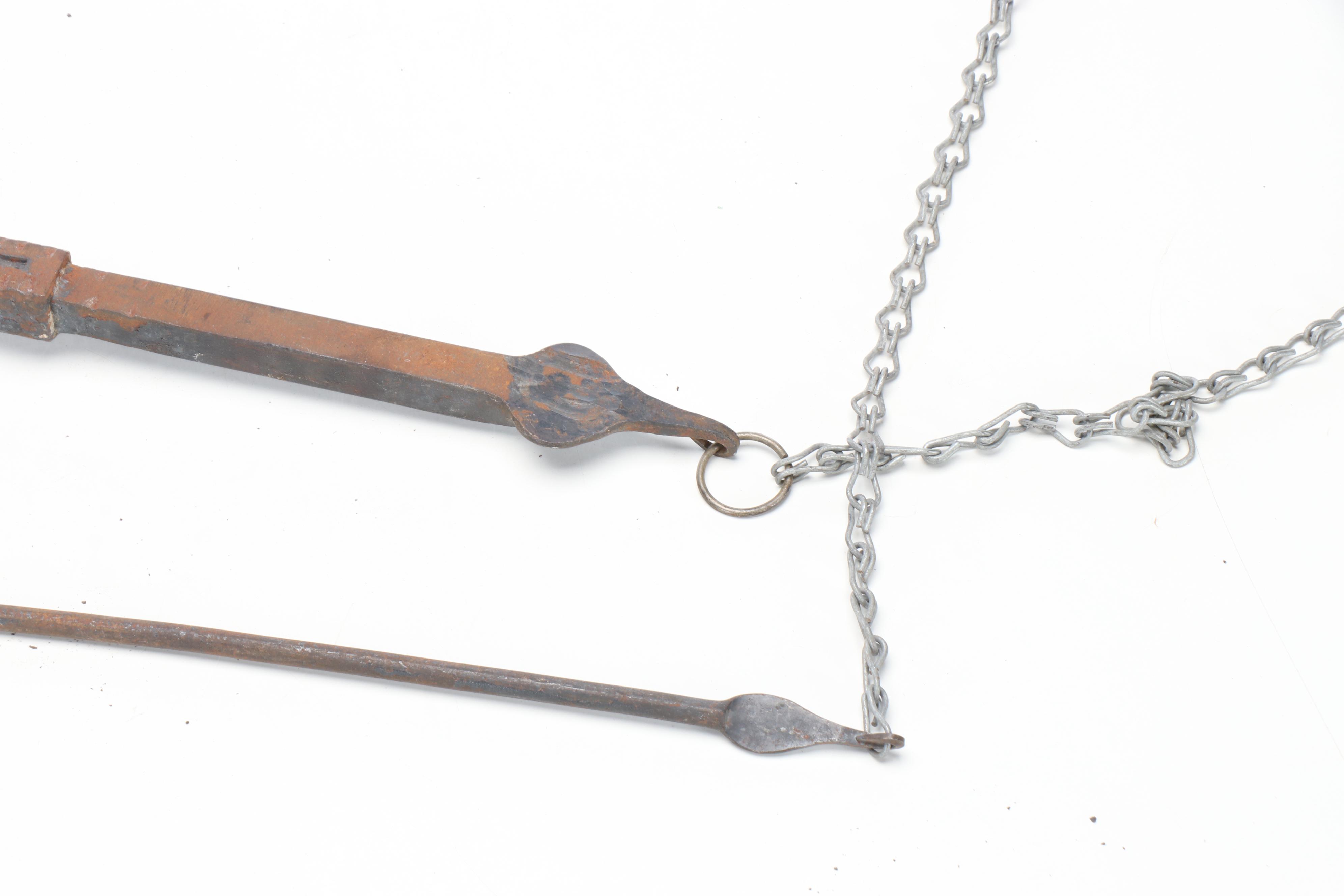 Bedouin Style Cast Metal Coffee Roaster with Ladle, Ash Scoop and More