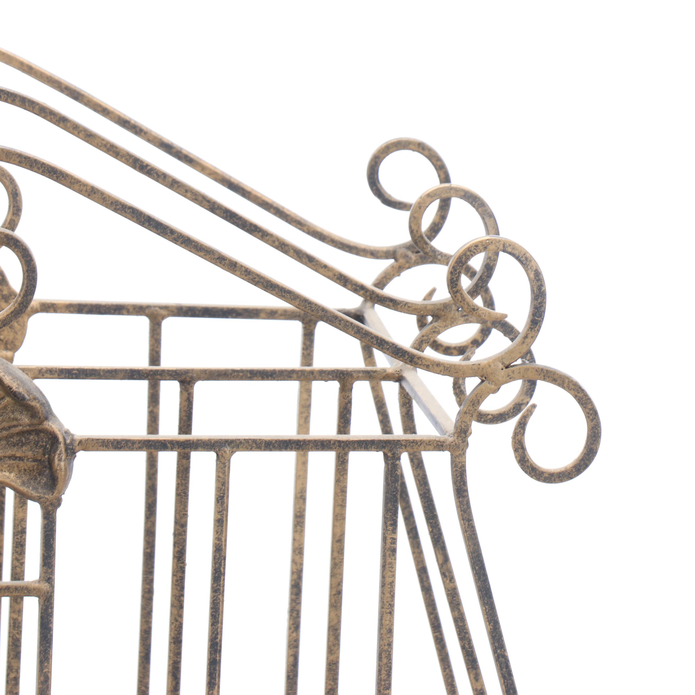 Metal Magazine Rack with Drawer