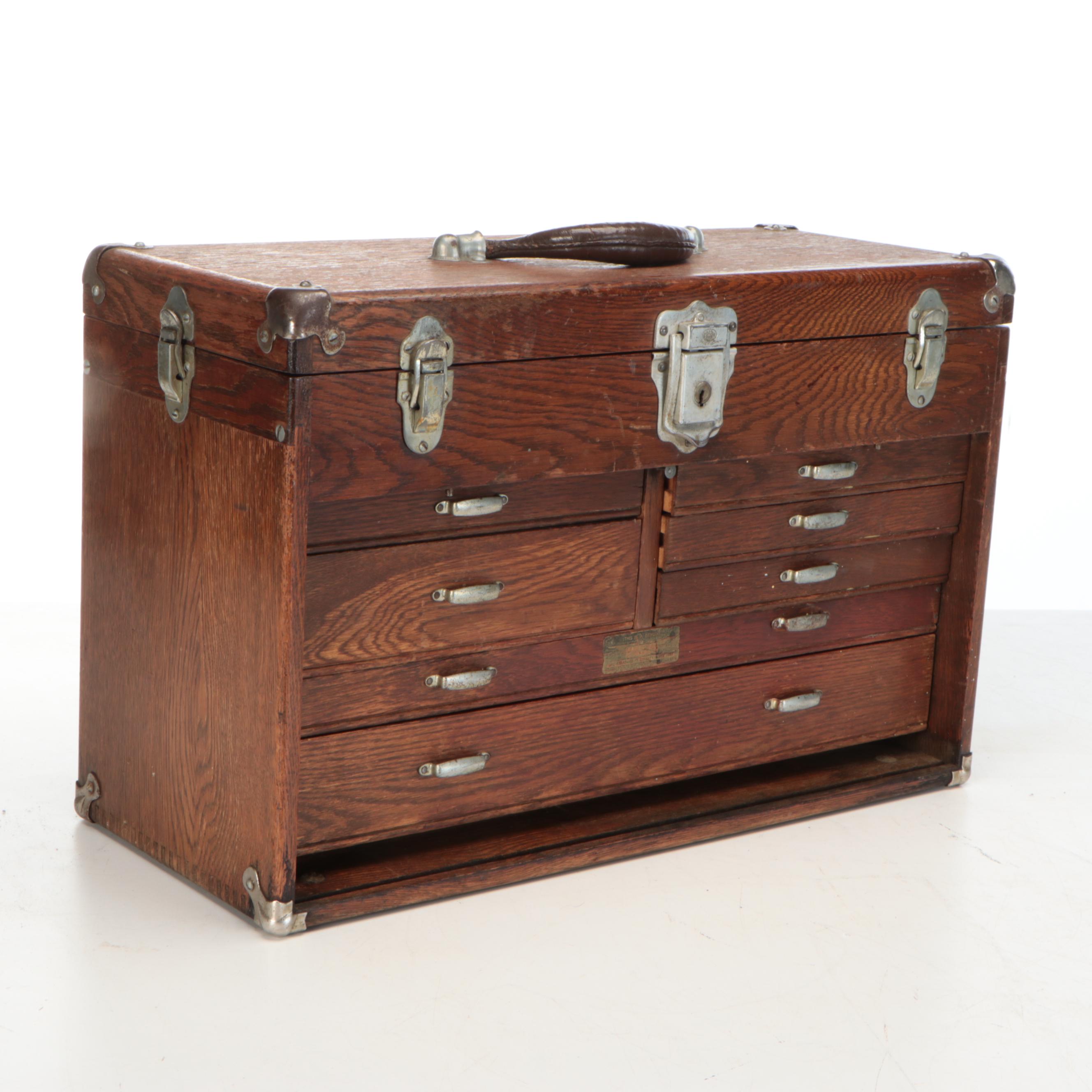 Corbin Wood Machinist Tool Chest