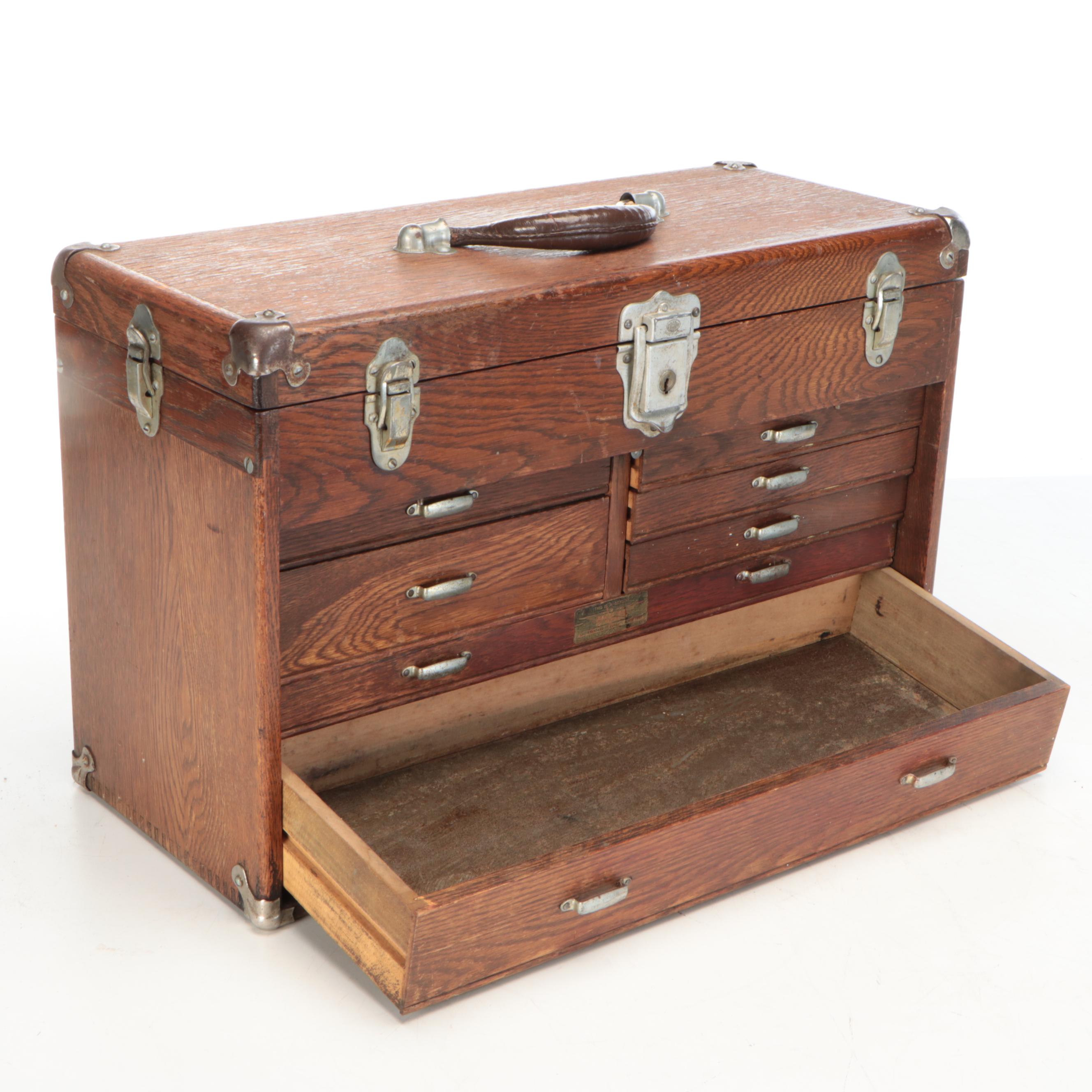 Corbin Wood Machinist Tool Chest