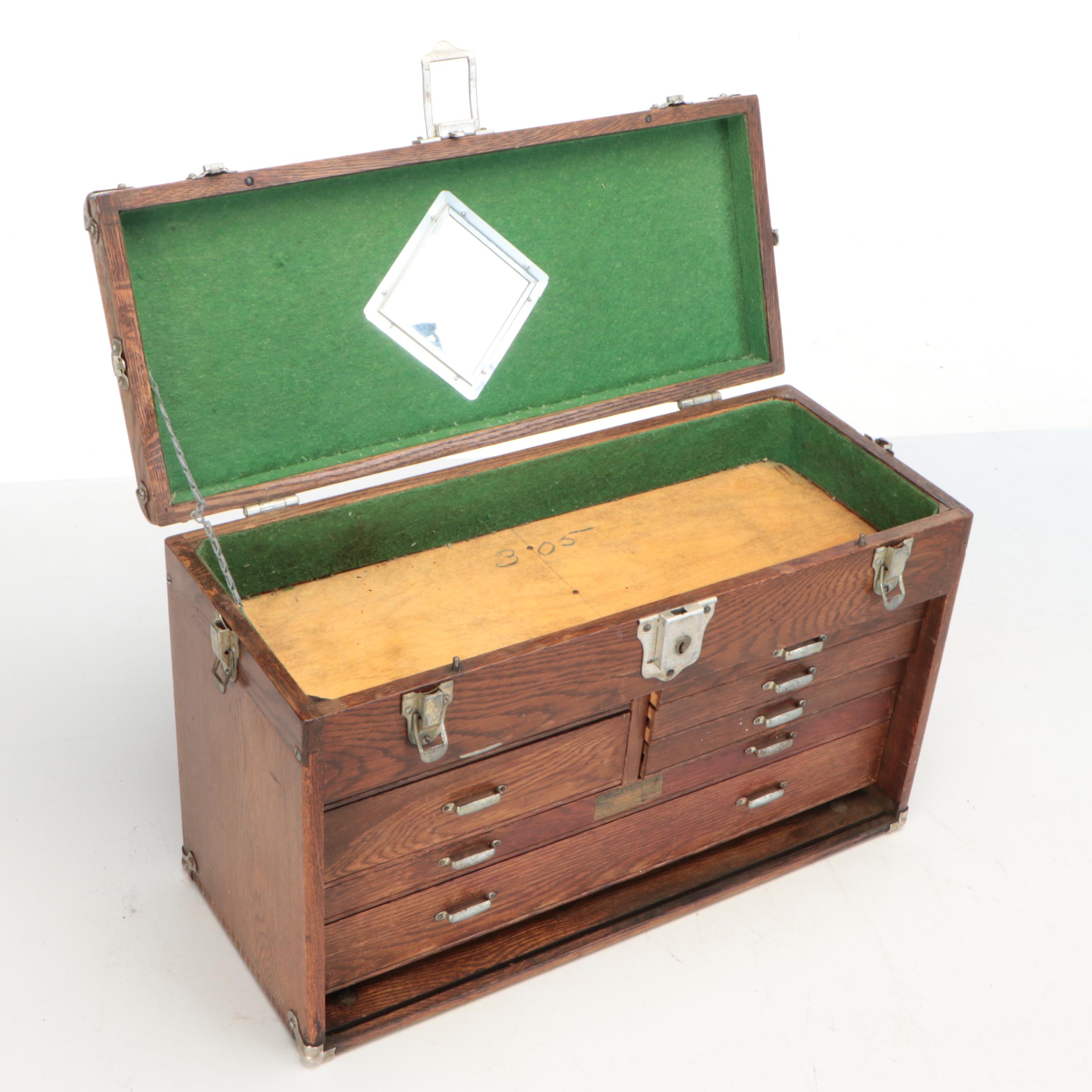 Corbin Wood Machinist Tool Chest