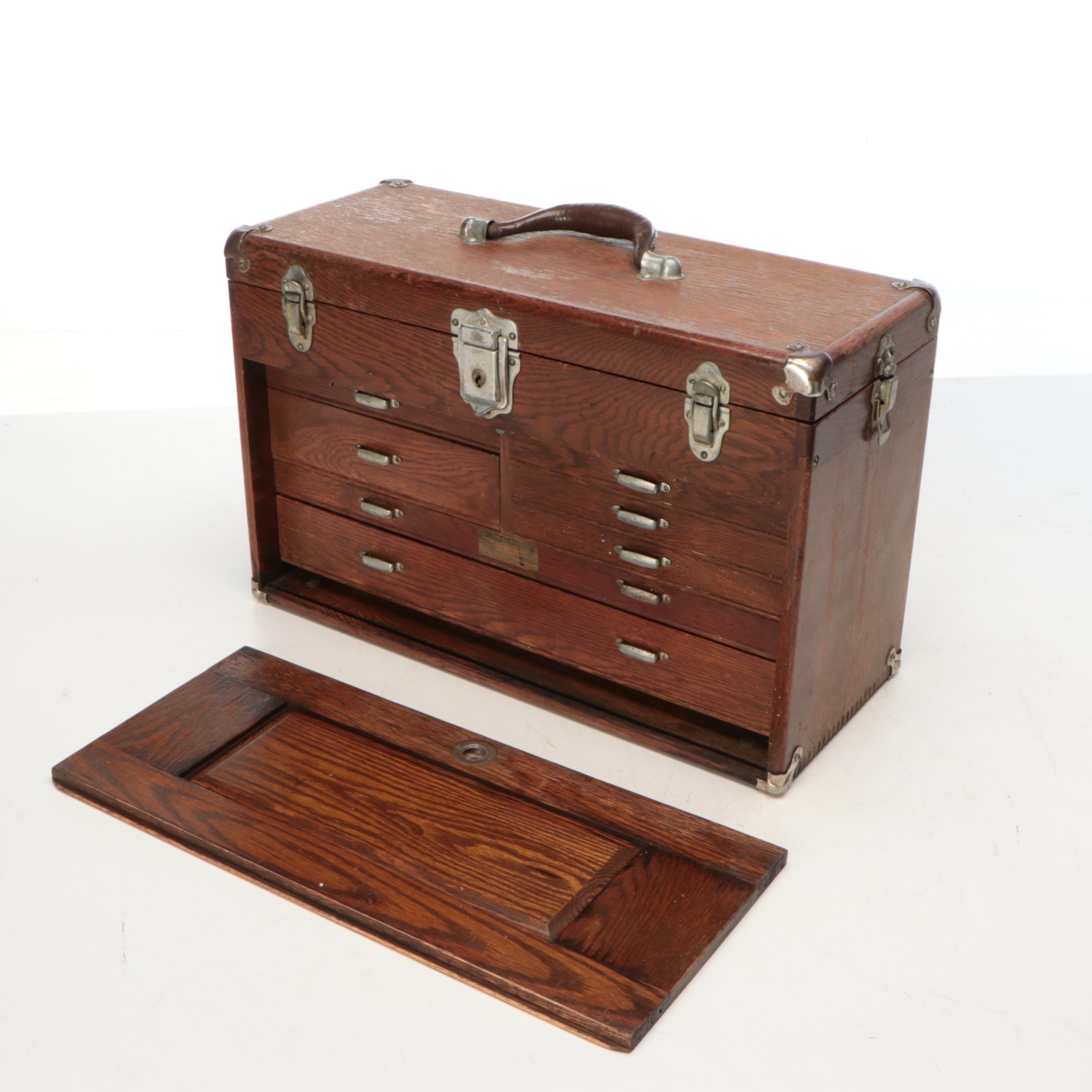 Corbin Wood Machinist Tool Chest